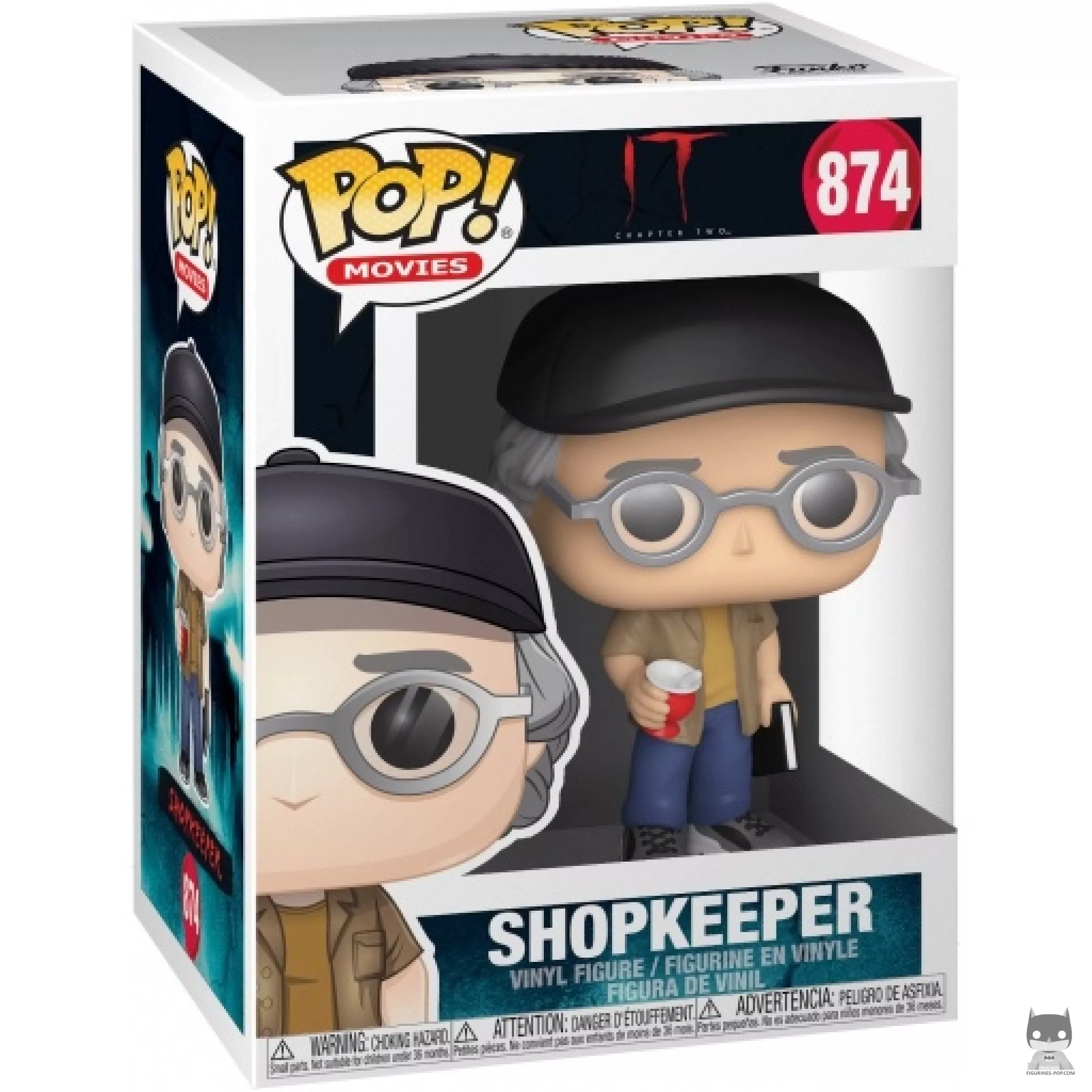 Shopkeeper Funko Pop! figure in its box