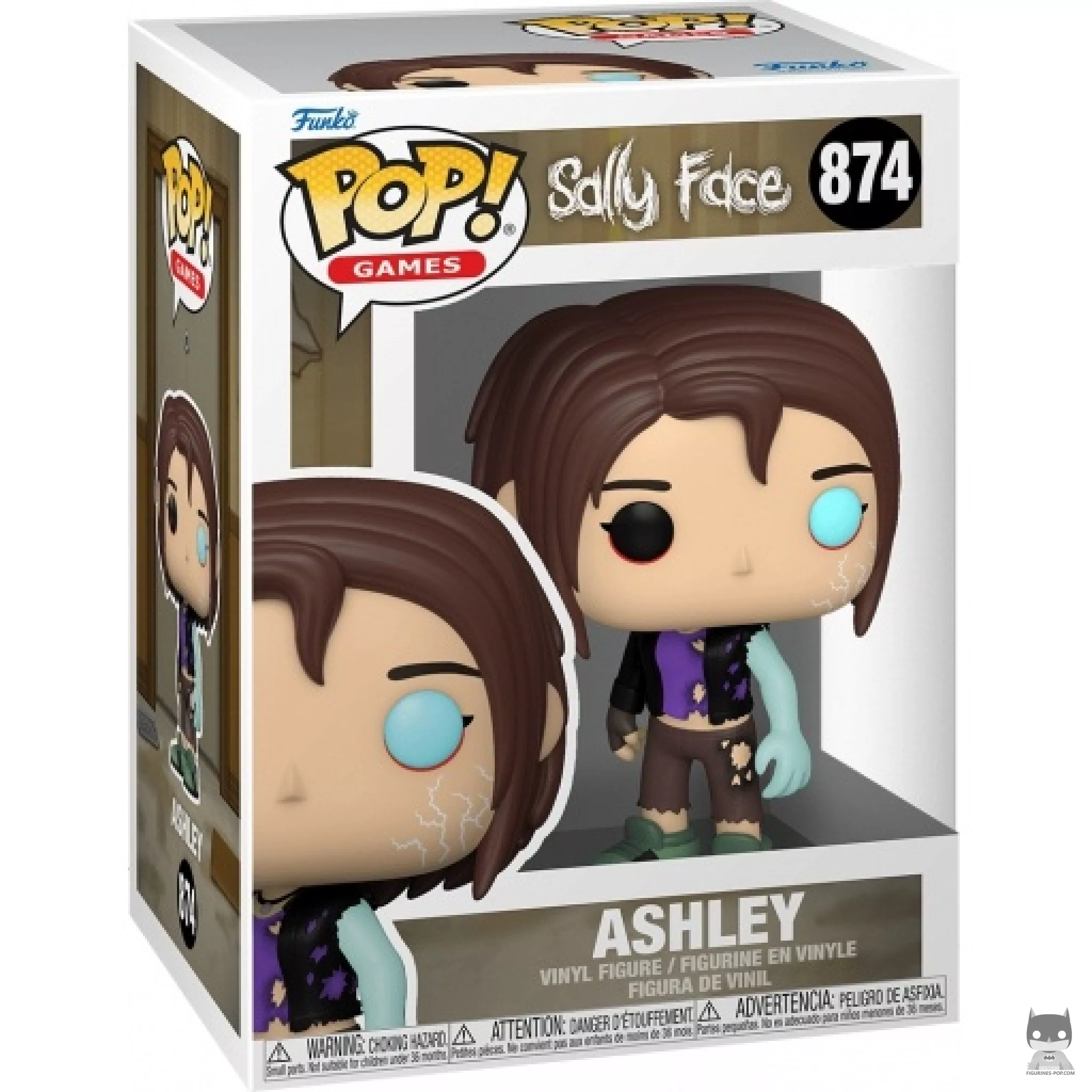 Ashley Funko Pop! figure in its box