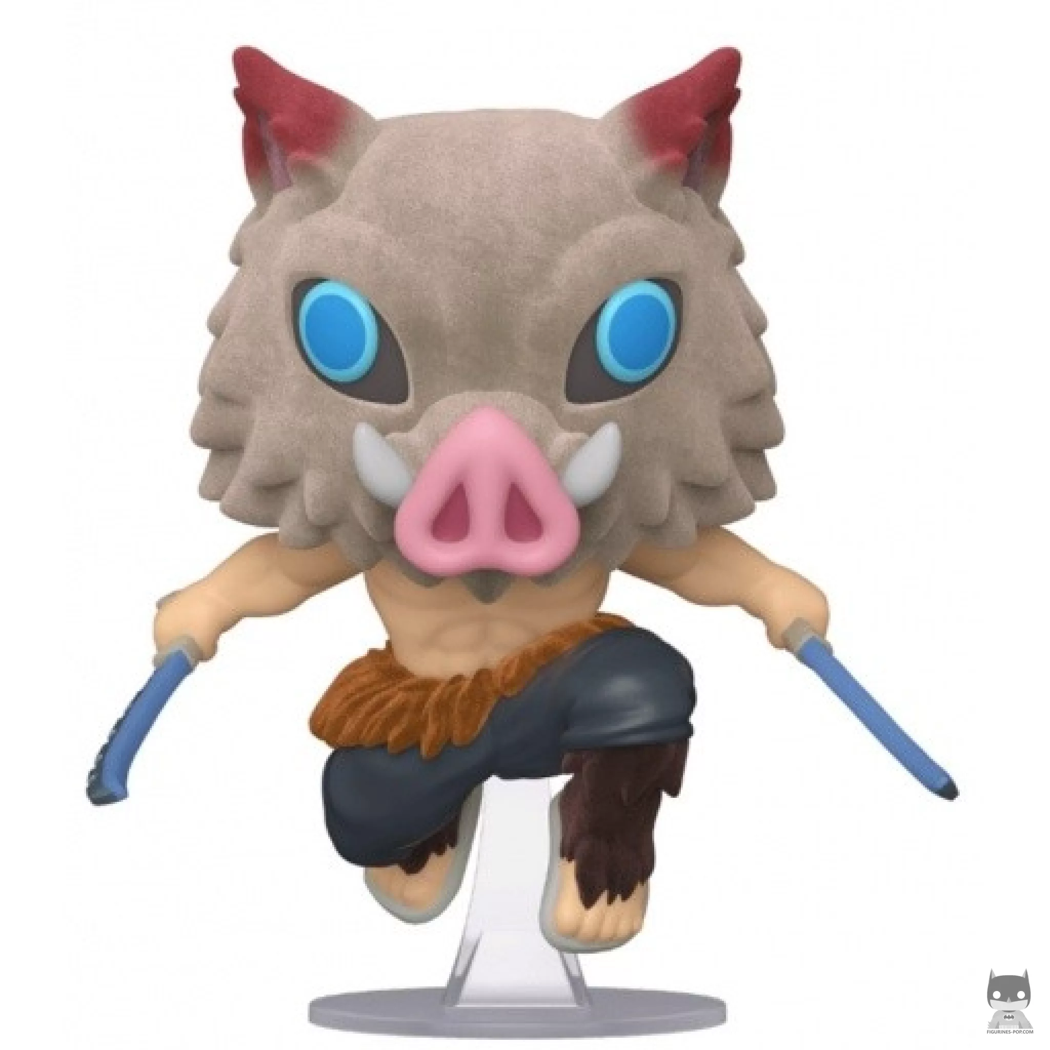 Inosuke Hashibira (Flocked) Funko Pop! figure (Demon Slayer)