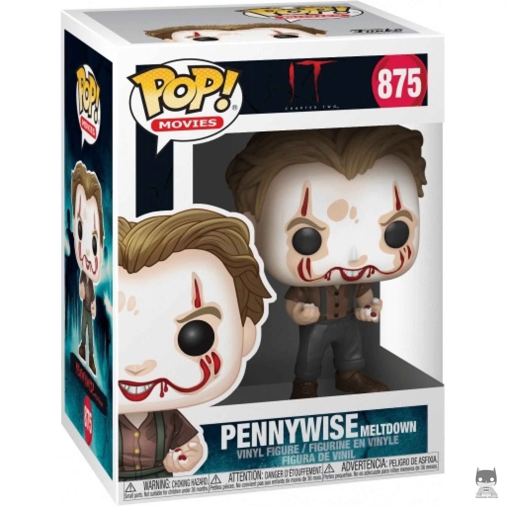 Pennywise meltdown Funko Pop! figure in its box