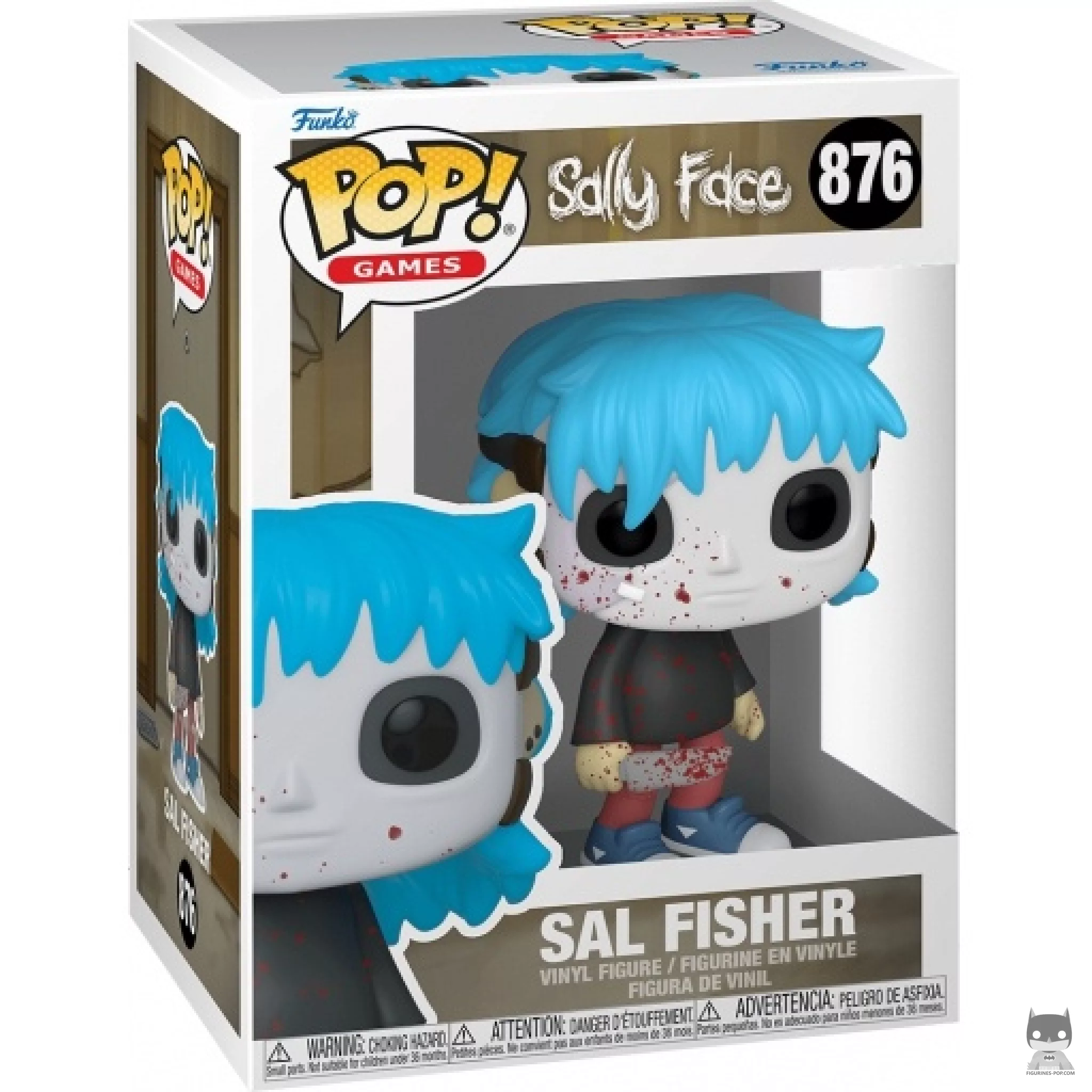 Sal Fisher Funko Pop! figure in its box