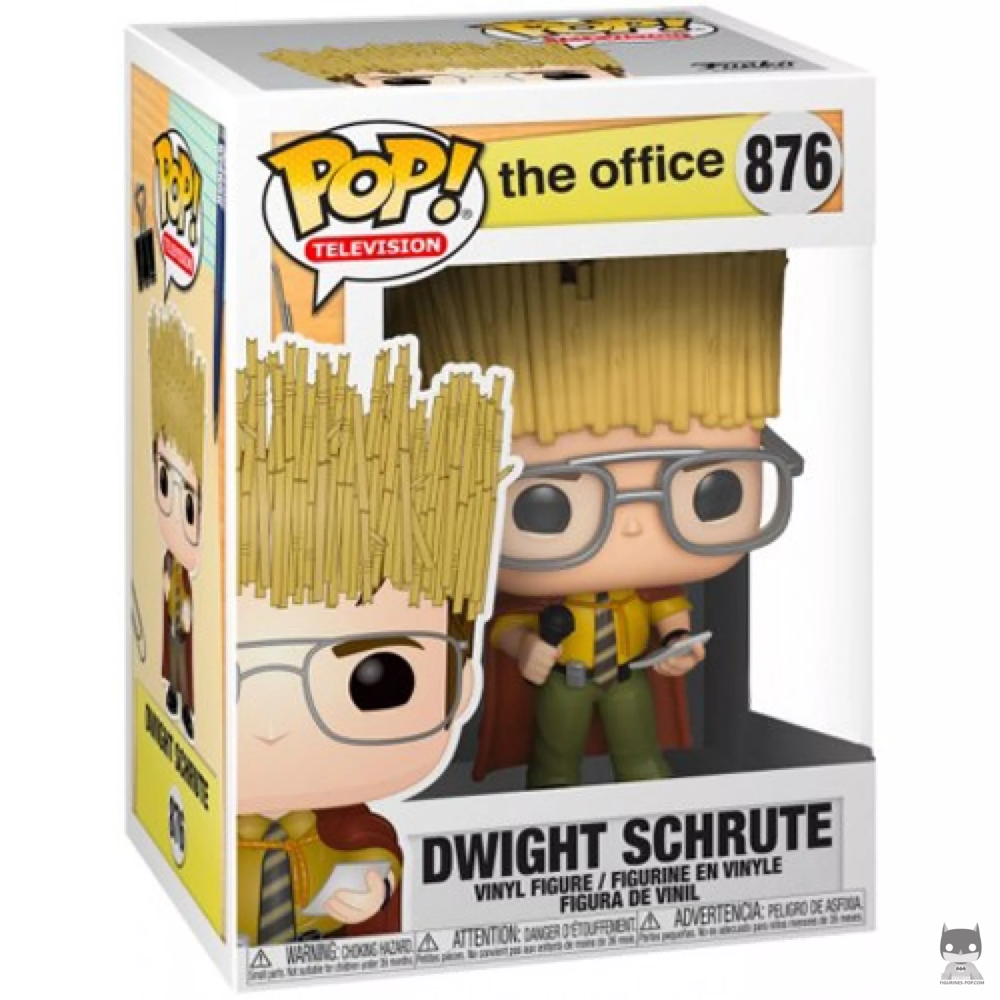 Dwight Schrute Funko Pop! figure in its box