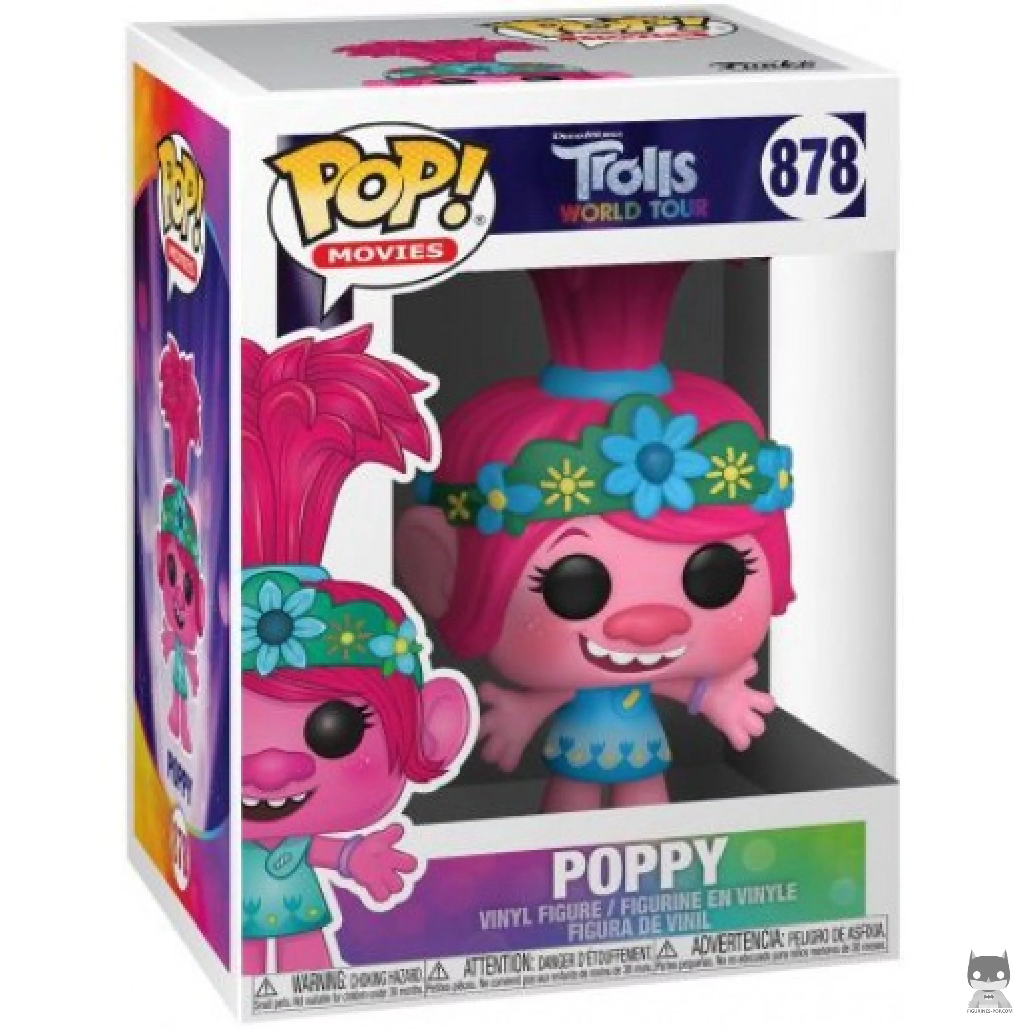 Queen Poppy Funko Pop! figure in its box
