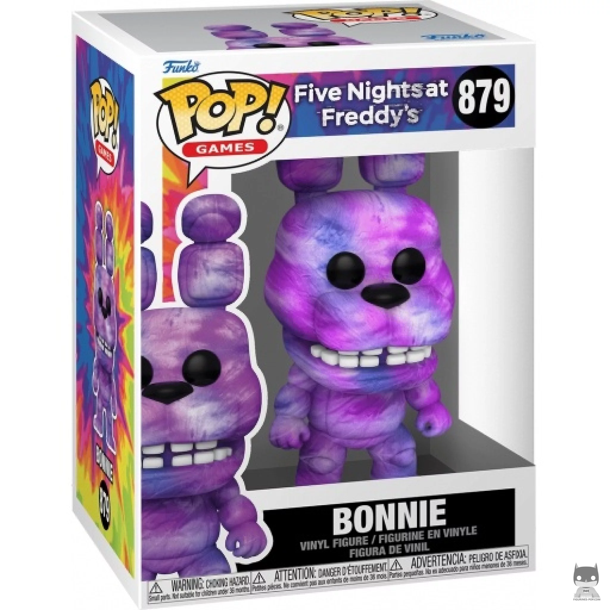 Bonnie (Tie & Dye) Funko Pop! figure in its box