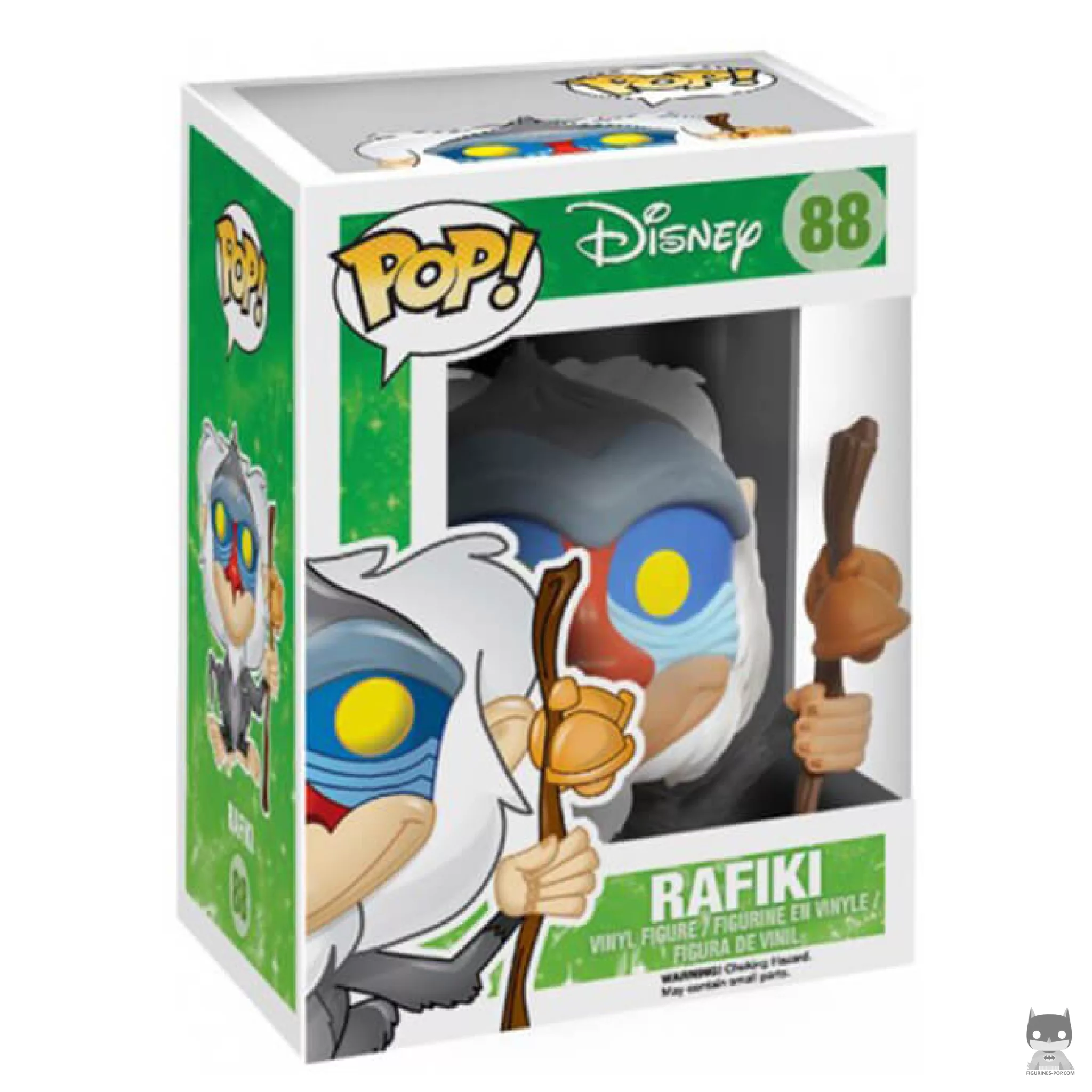 Rafiki Funko Pop! figure in its box