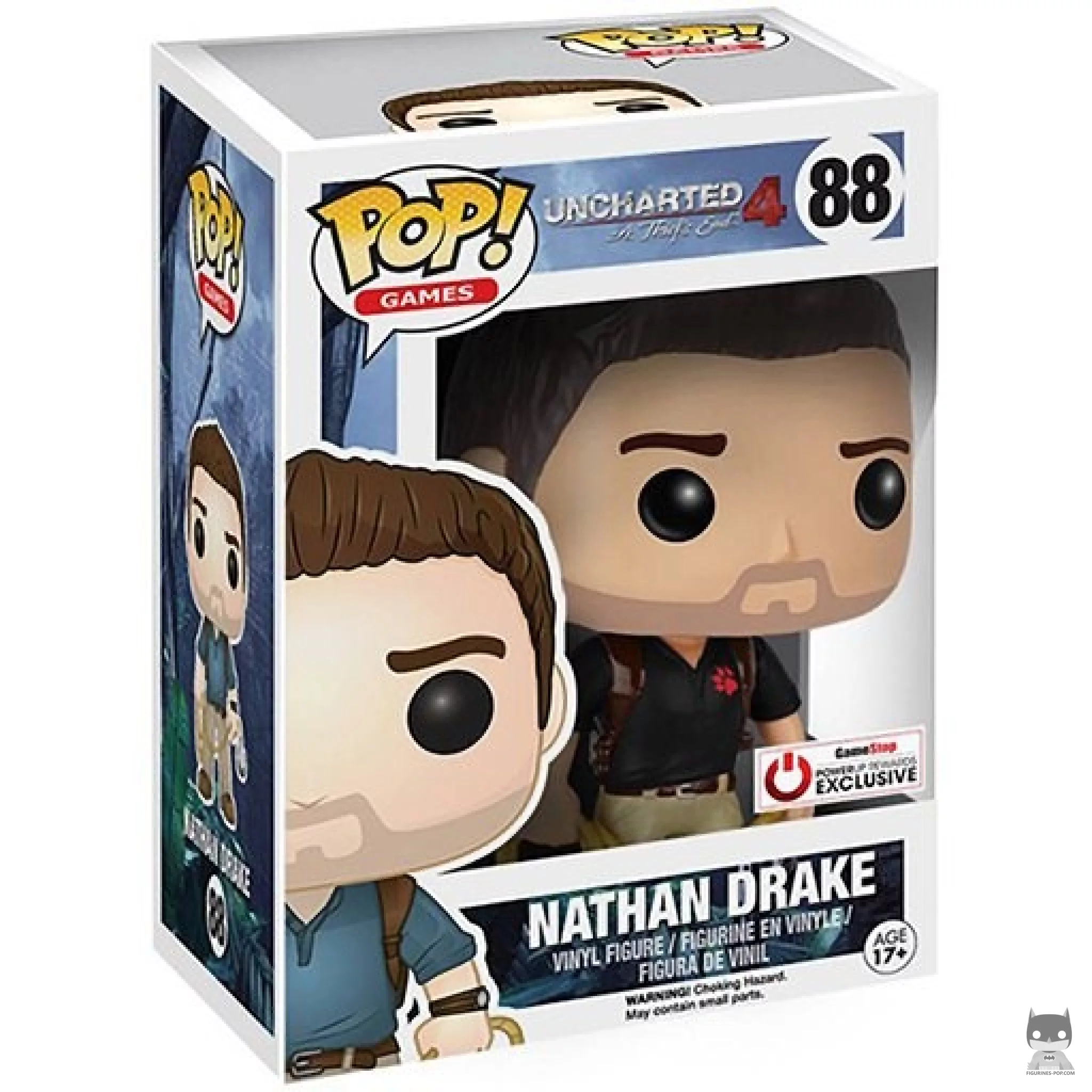Nathan Drake (Naughty Dog shirt) Funko Pop! figure in its box