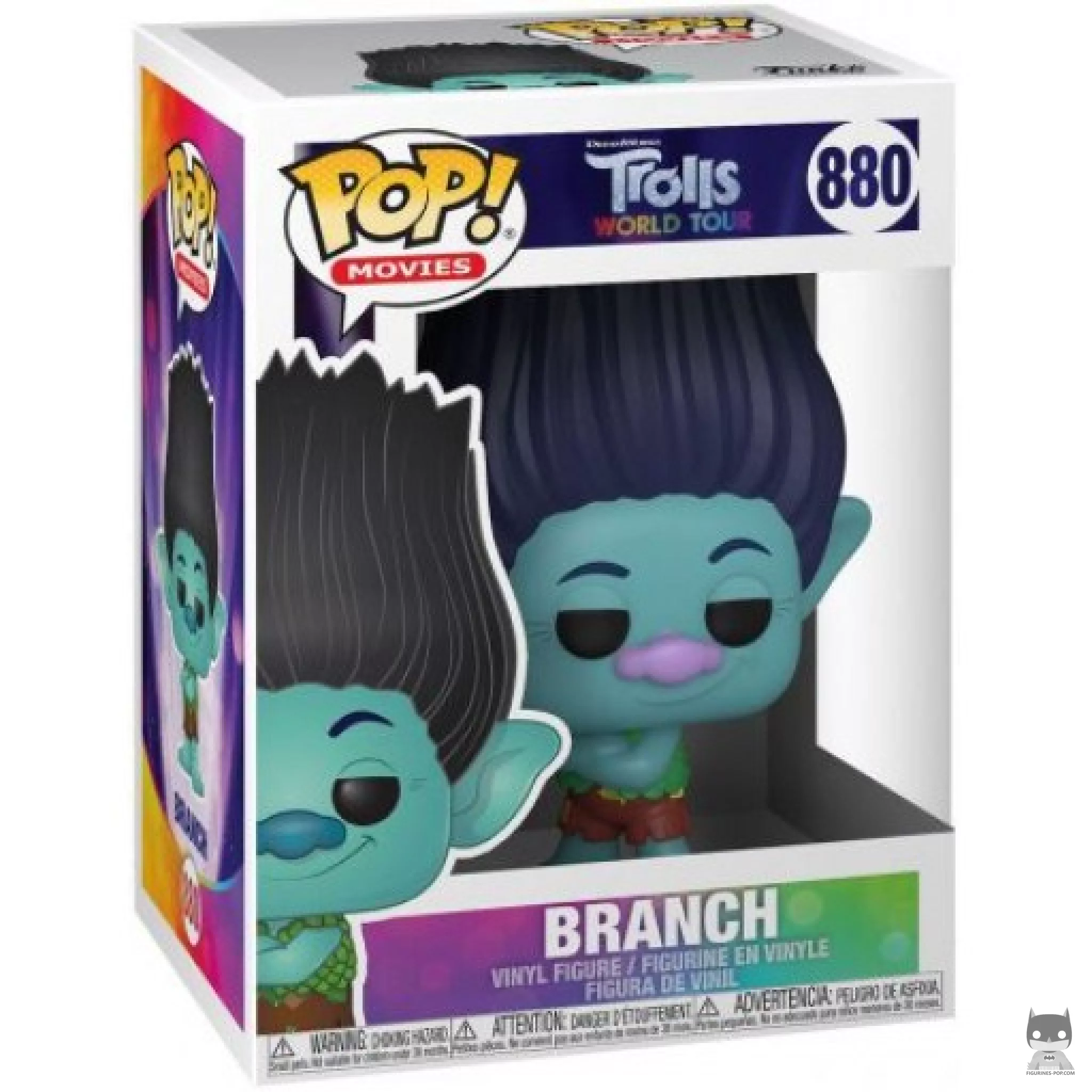Branch Funko Pop! figure in its box