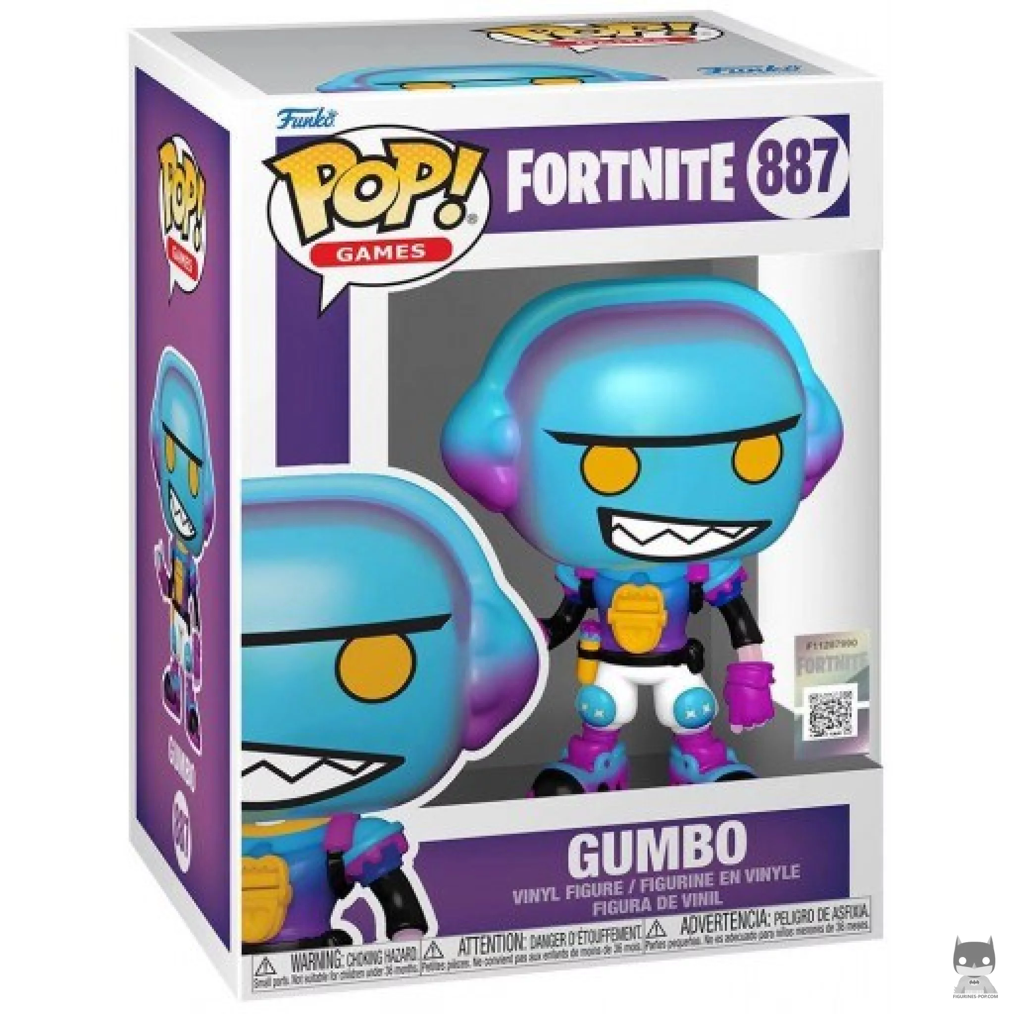 Gumbo Funko Pop! figure in its box