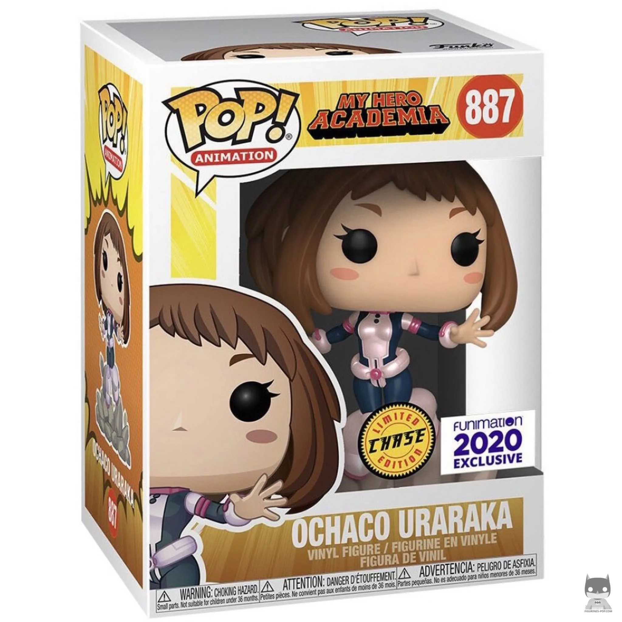 Ochaco Uraraka (Chase) Funko Pop! figure in its box