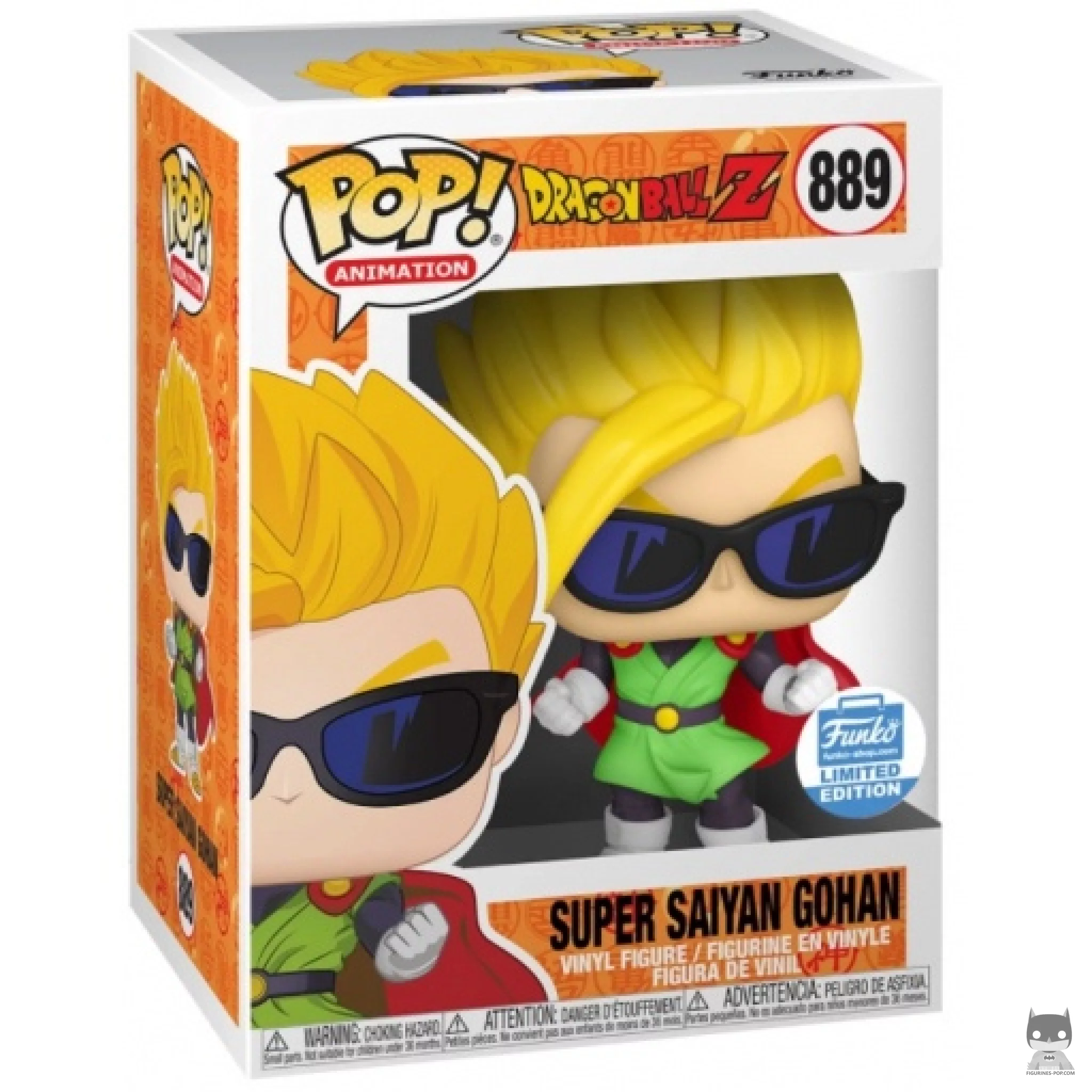 Super Saiyan Gohan Funko Pop! figure in its box