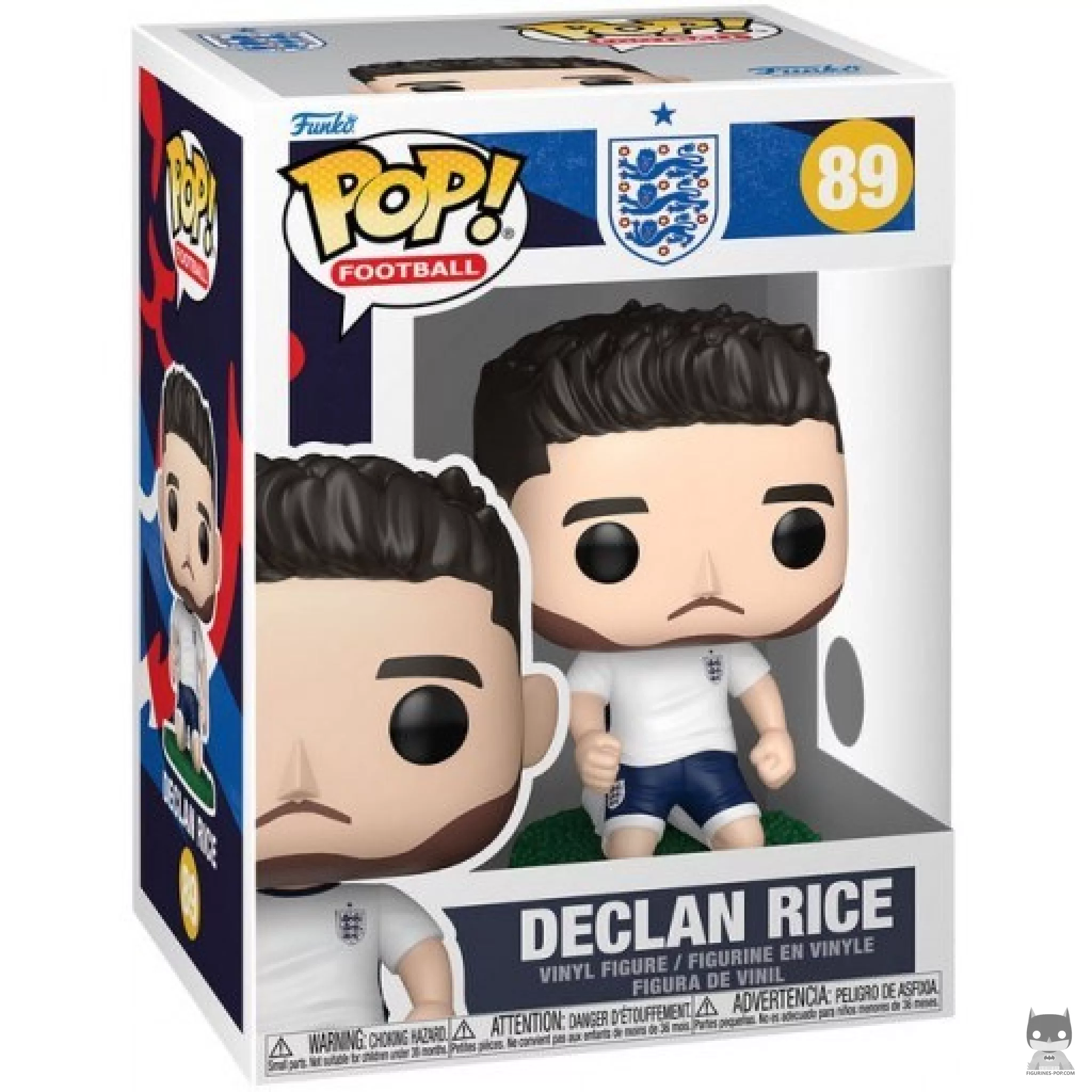 Declan Rice (England) Funko Pop! figure in its box