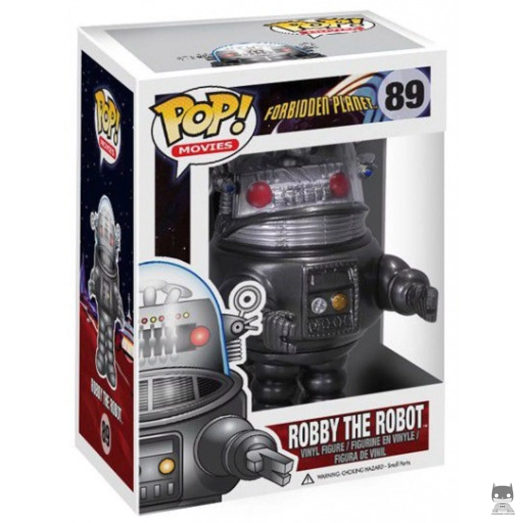 Robby the Robot (Turquoise) Funko Pop! figure in its box
