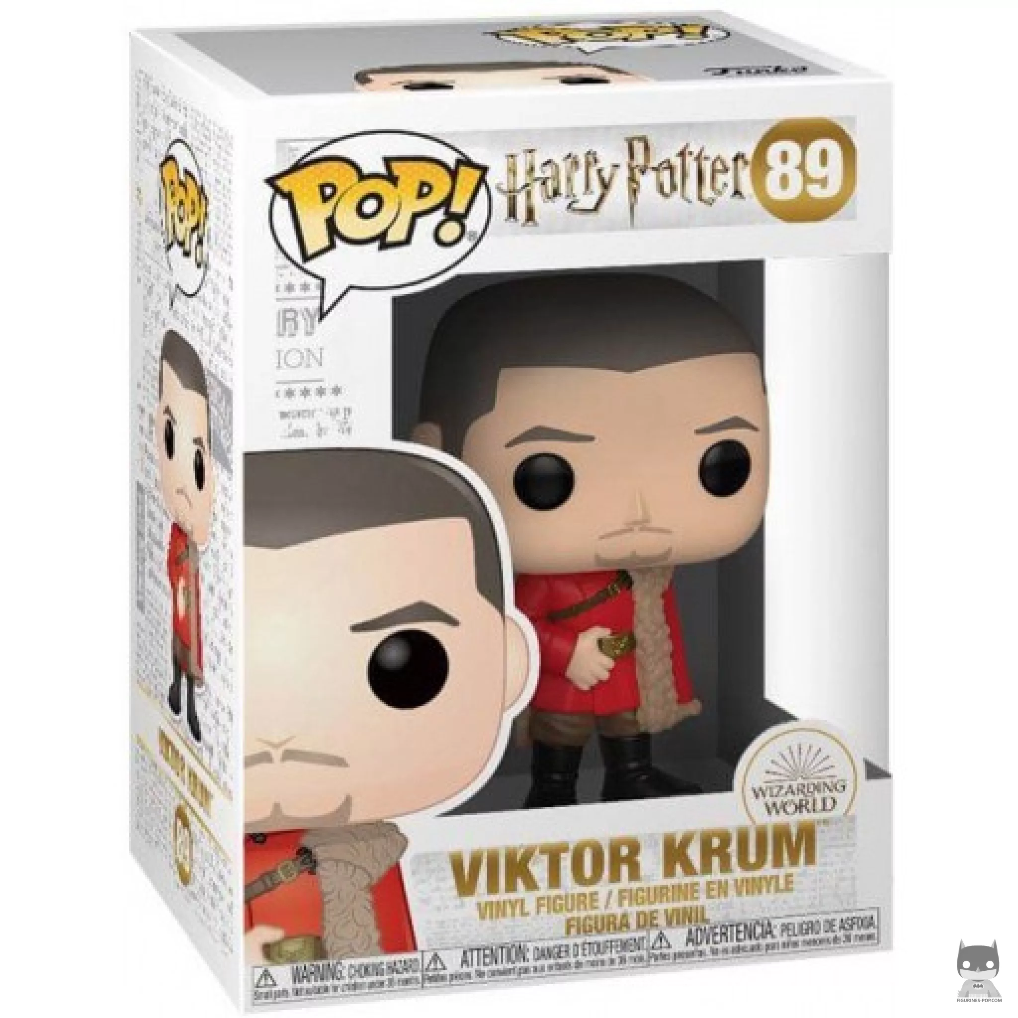 Viktor Krum at Yule Ball Funko Pop! figure in its box