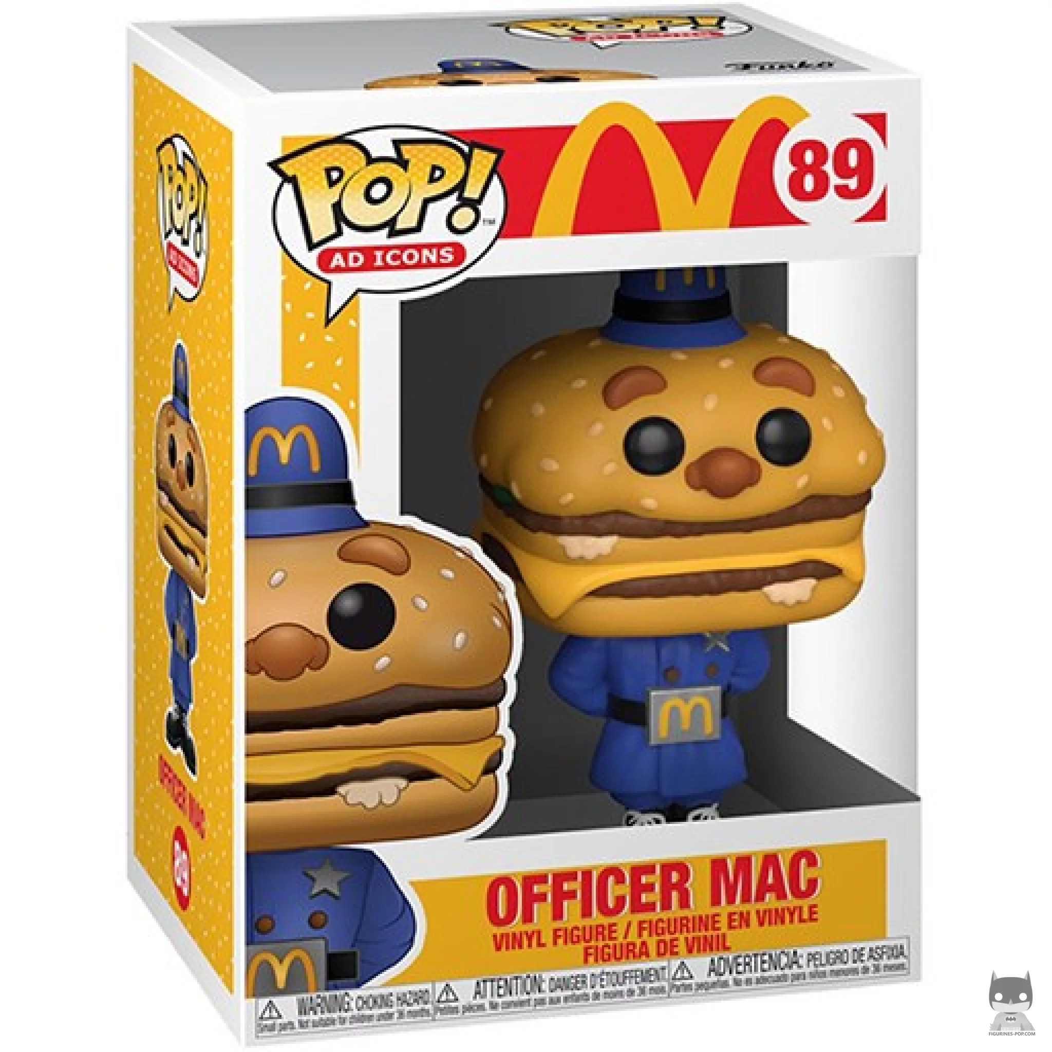 Officer Mac Funko Pop! figure in its box