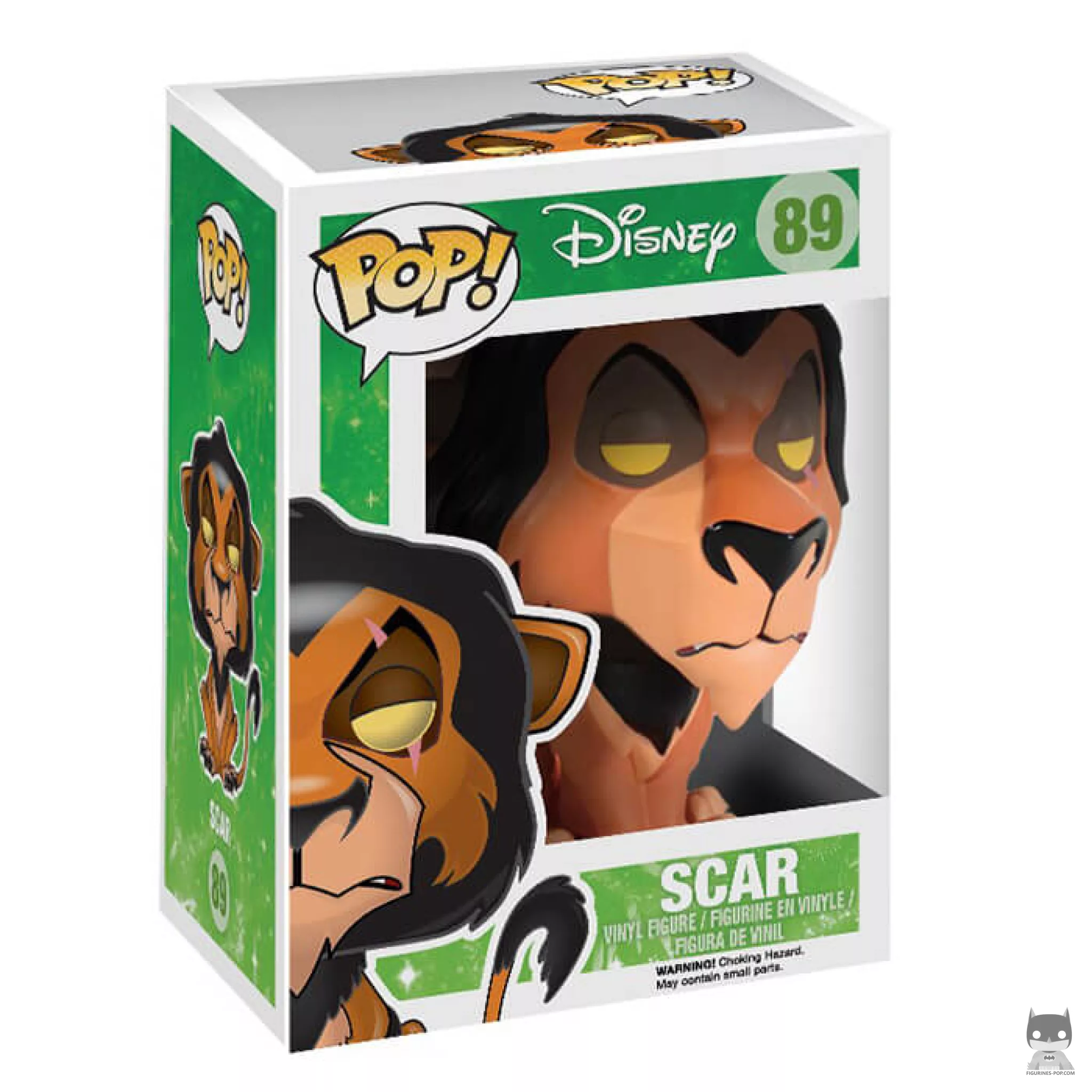 Scar Funko Pop! figure in its box
