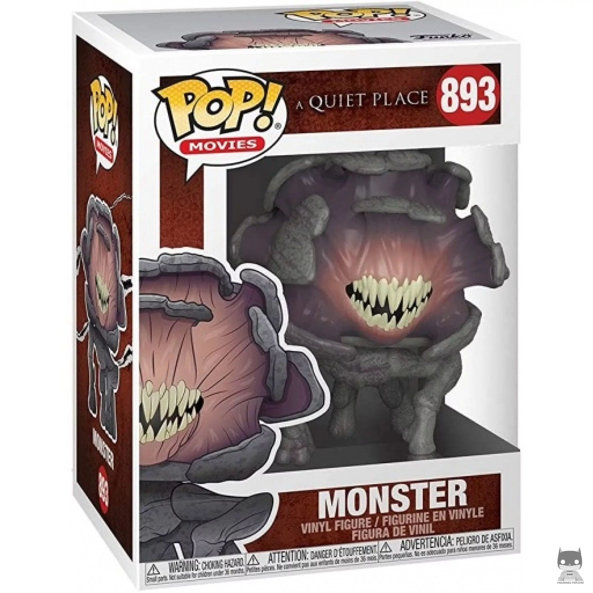 Monster Funko Pop! figure in its box