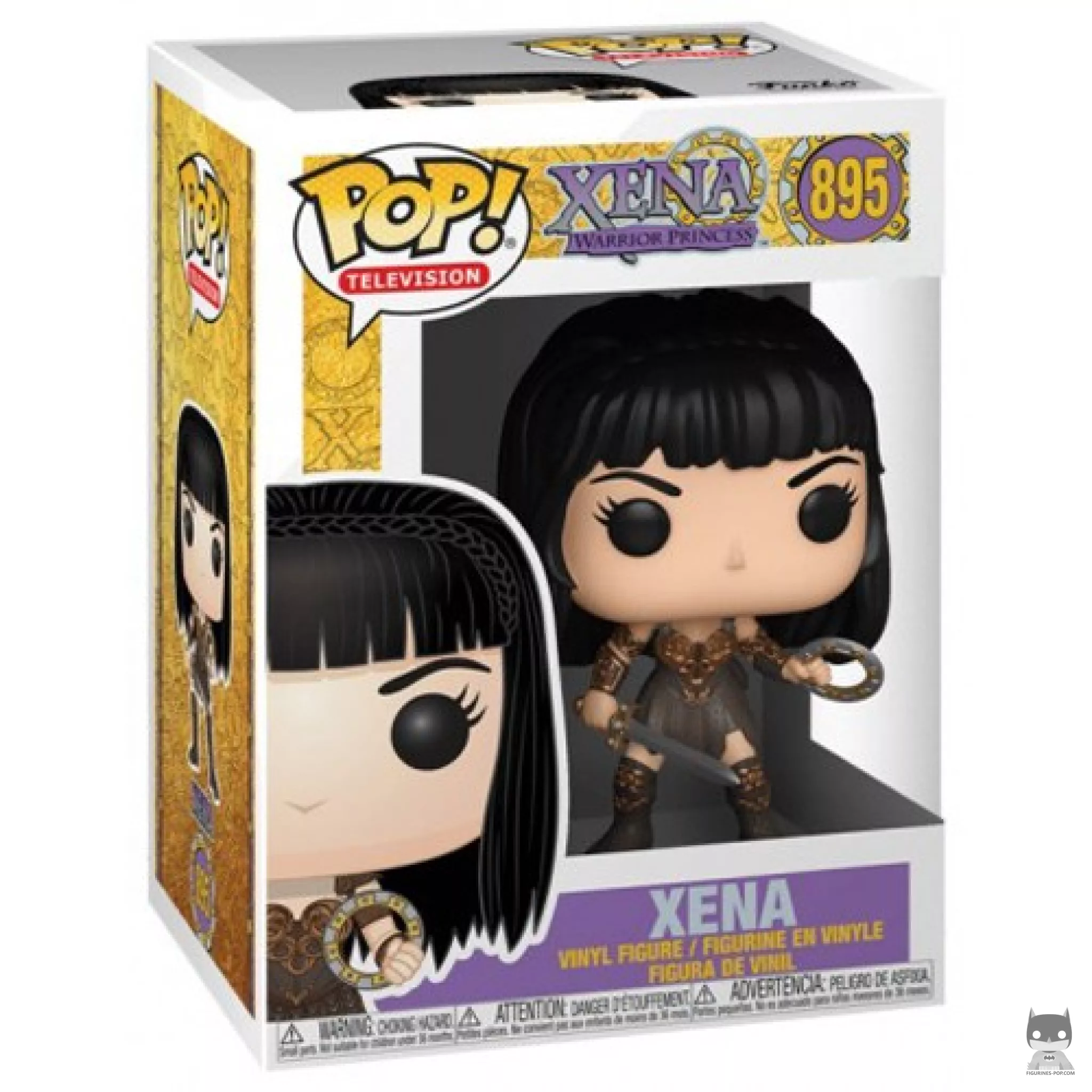 Xena Funko Pop! figure in its box
