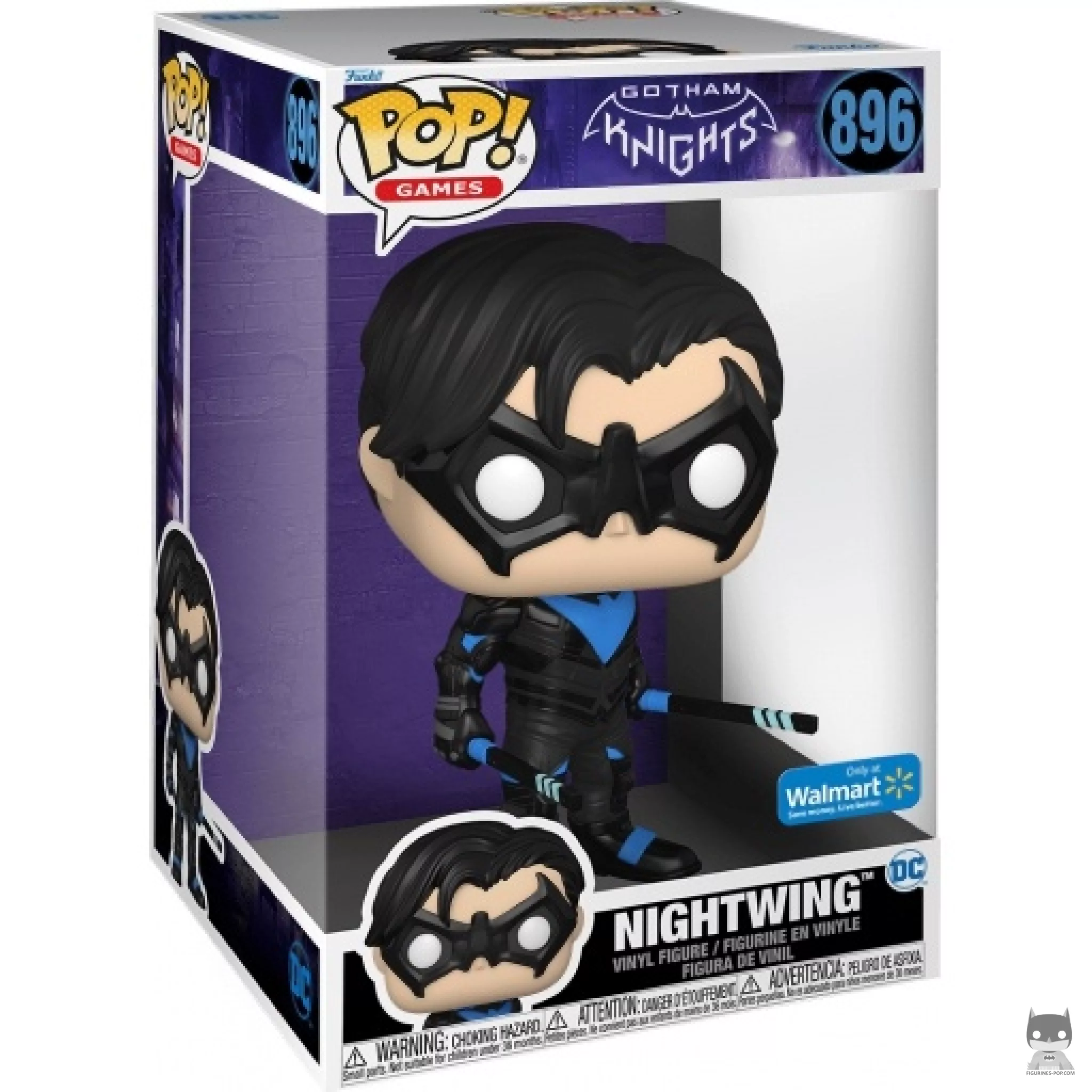 Nightwing (Supersized) Funko Pop! figure in its box