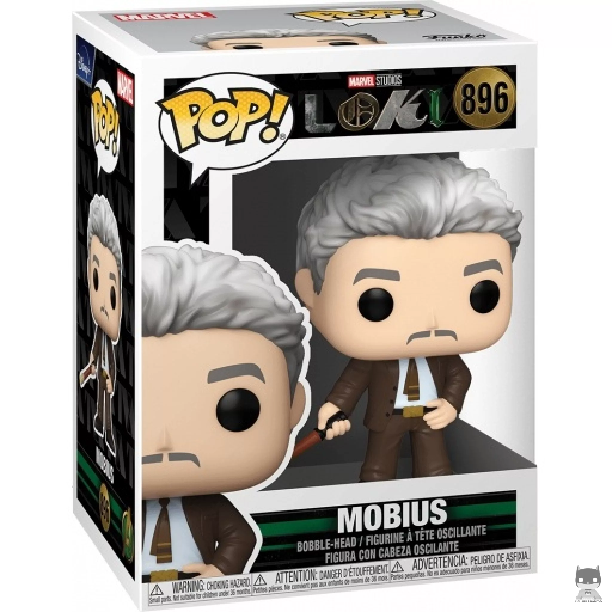 Mobius Funko Pop! figure in its box