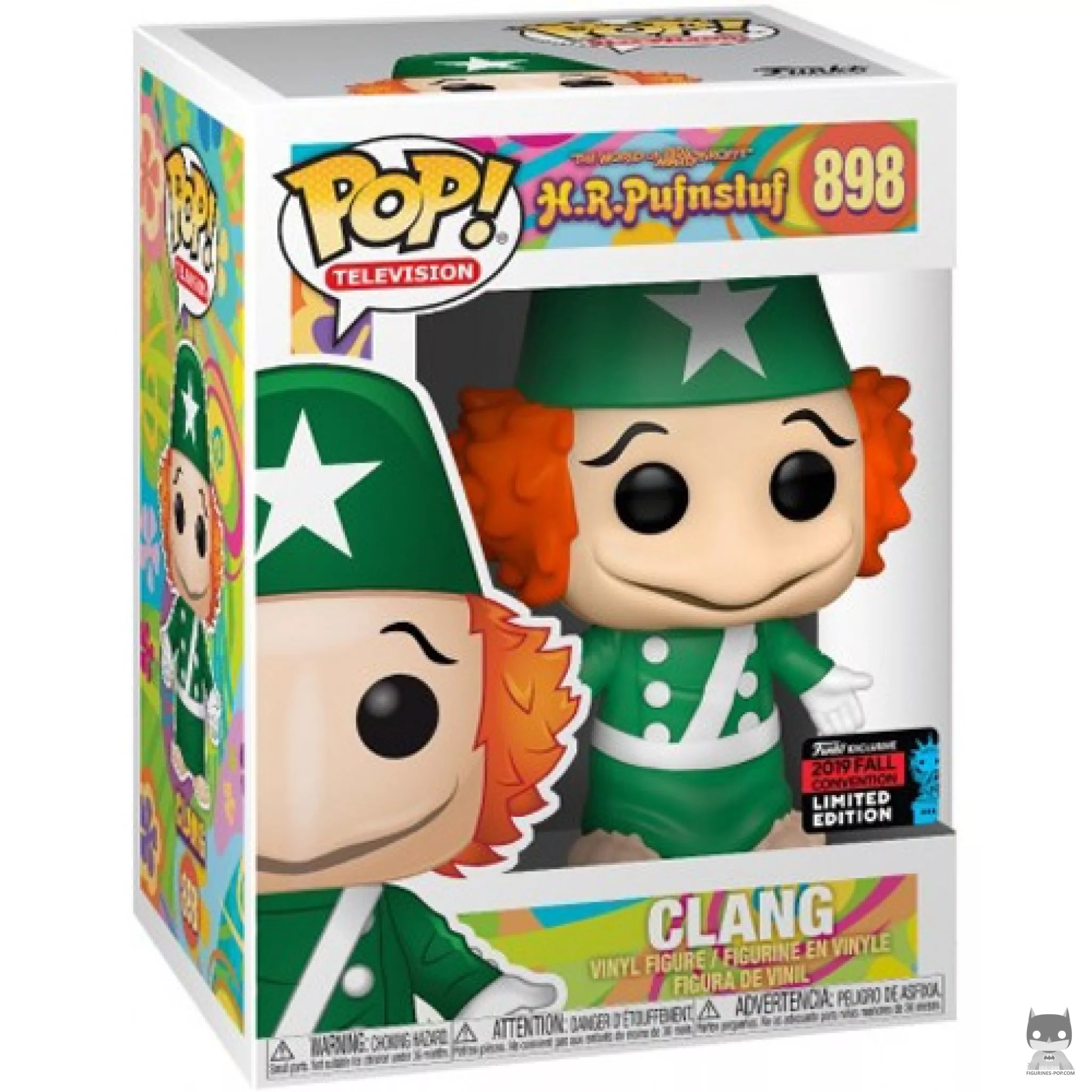 Clang Funko Pop! figure in its box