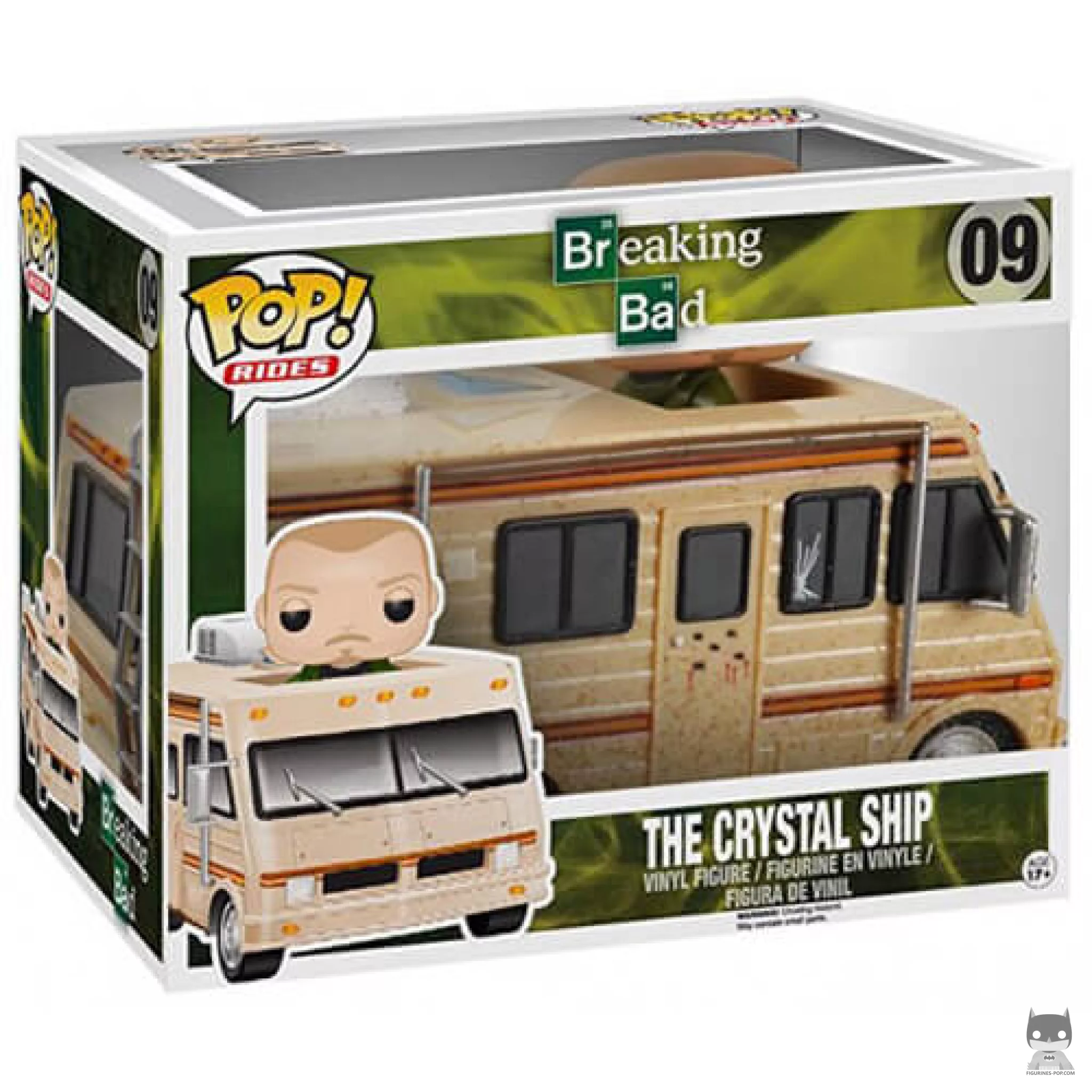 The Crystal Ship Funko Pop! figure in its box