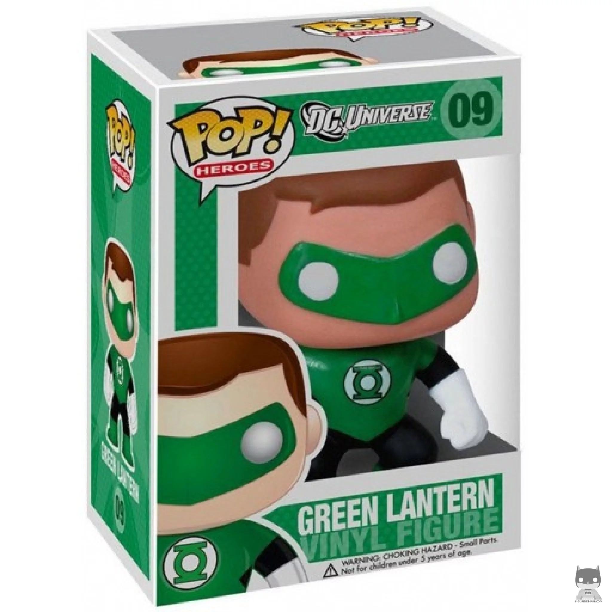 Green Lantern Funko Pop! figure in its box