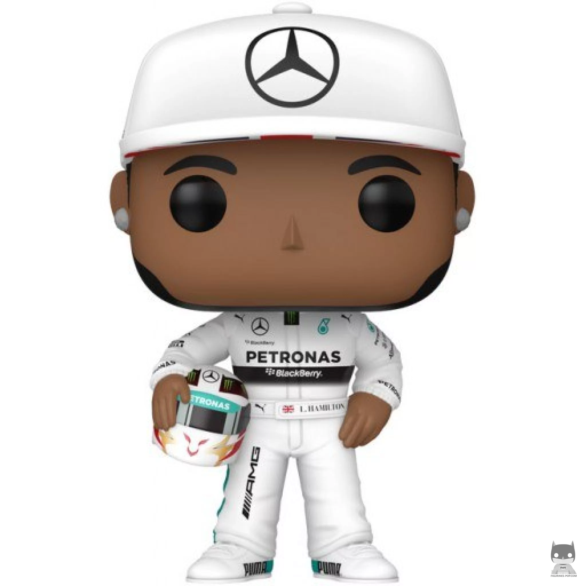 Lewis Hamilton with Helmet (Mercedes-AMG Petronas) Funko Pop! figure (Formula 1)
