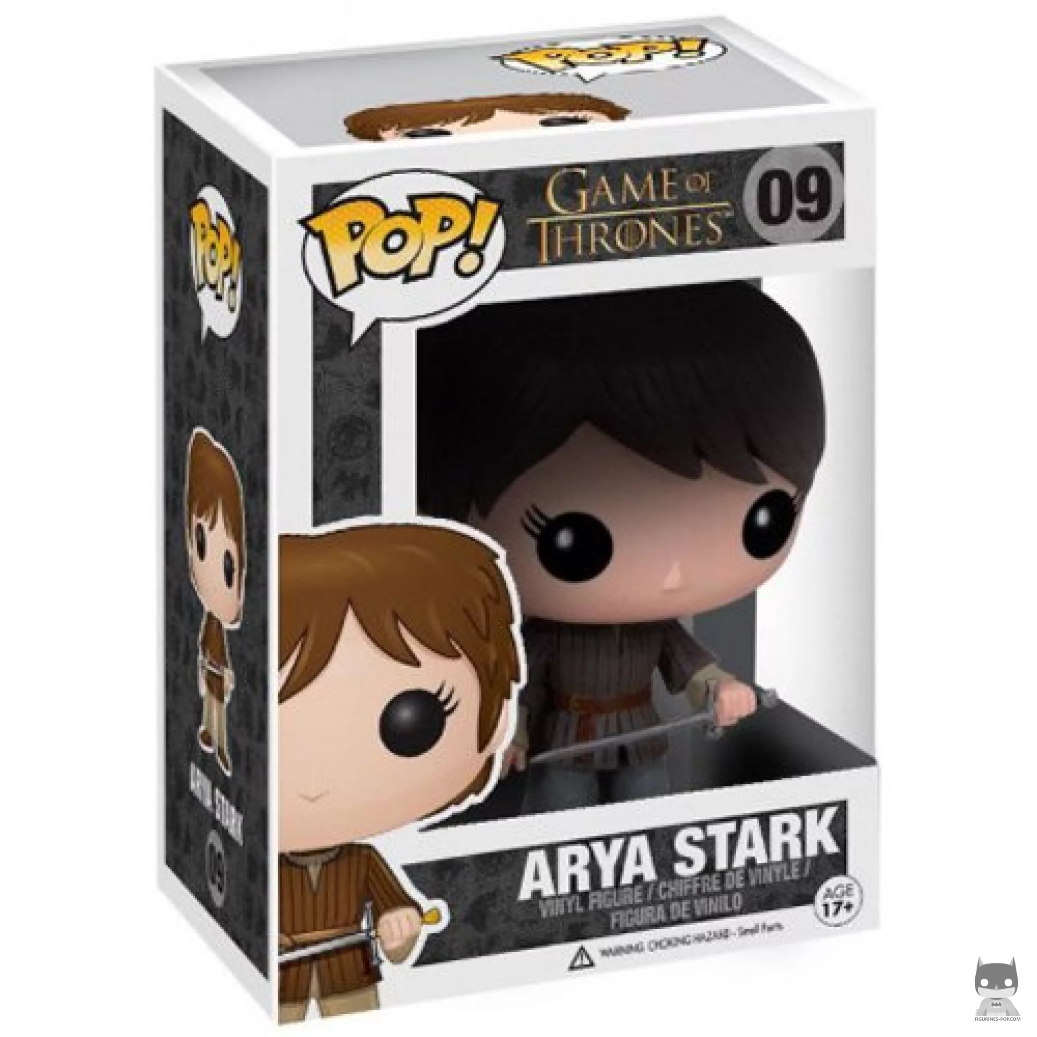 Arya Stark Funko Pop! figure in its box
