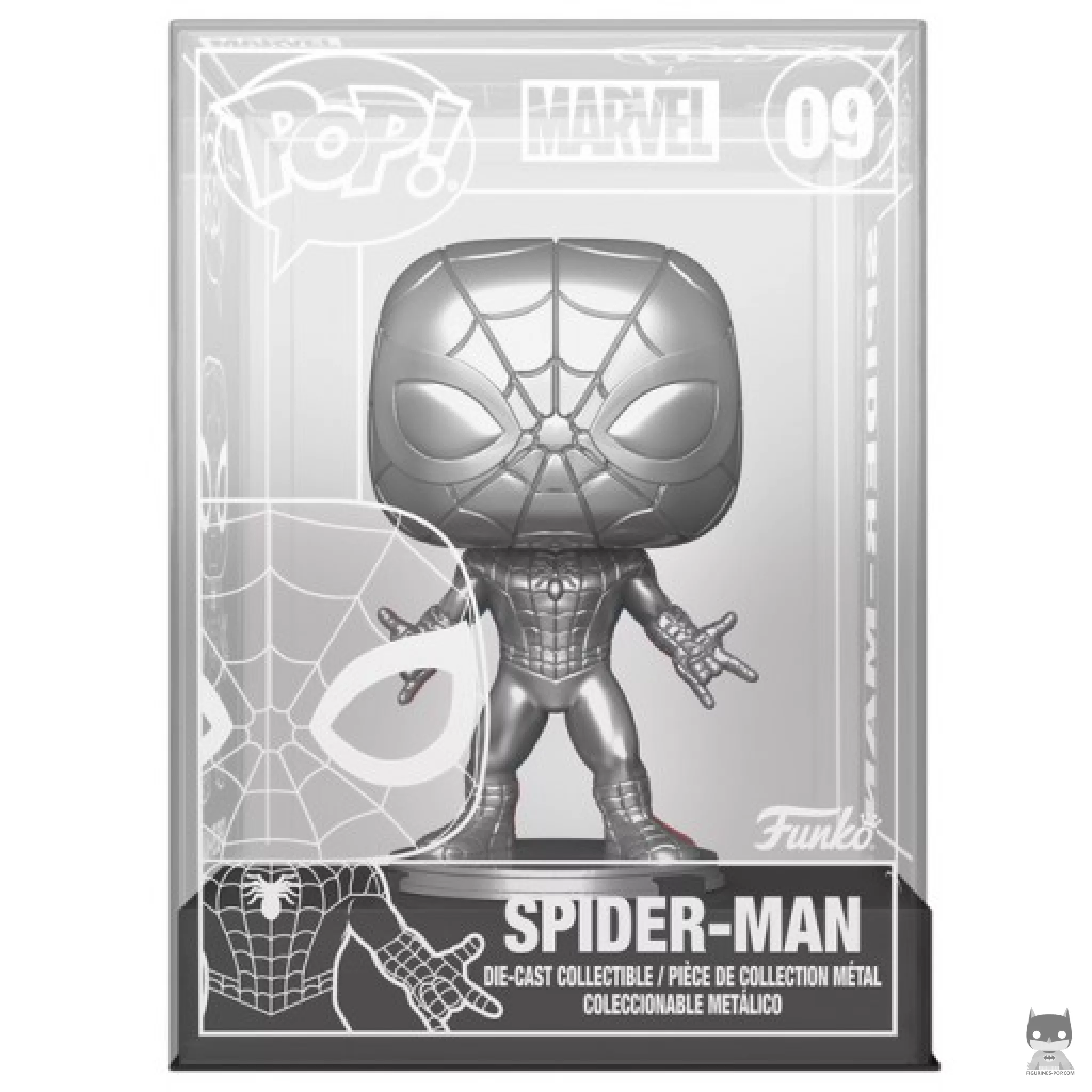 Spider-Man (Chase & Metallic) Funko Pop! figure (Marvel Comics)