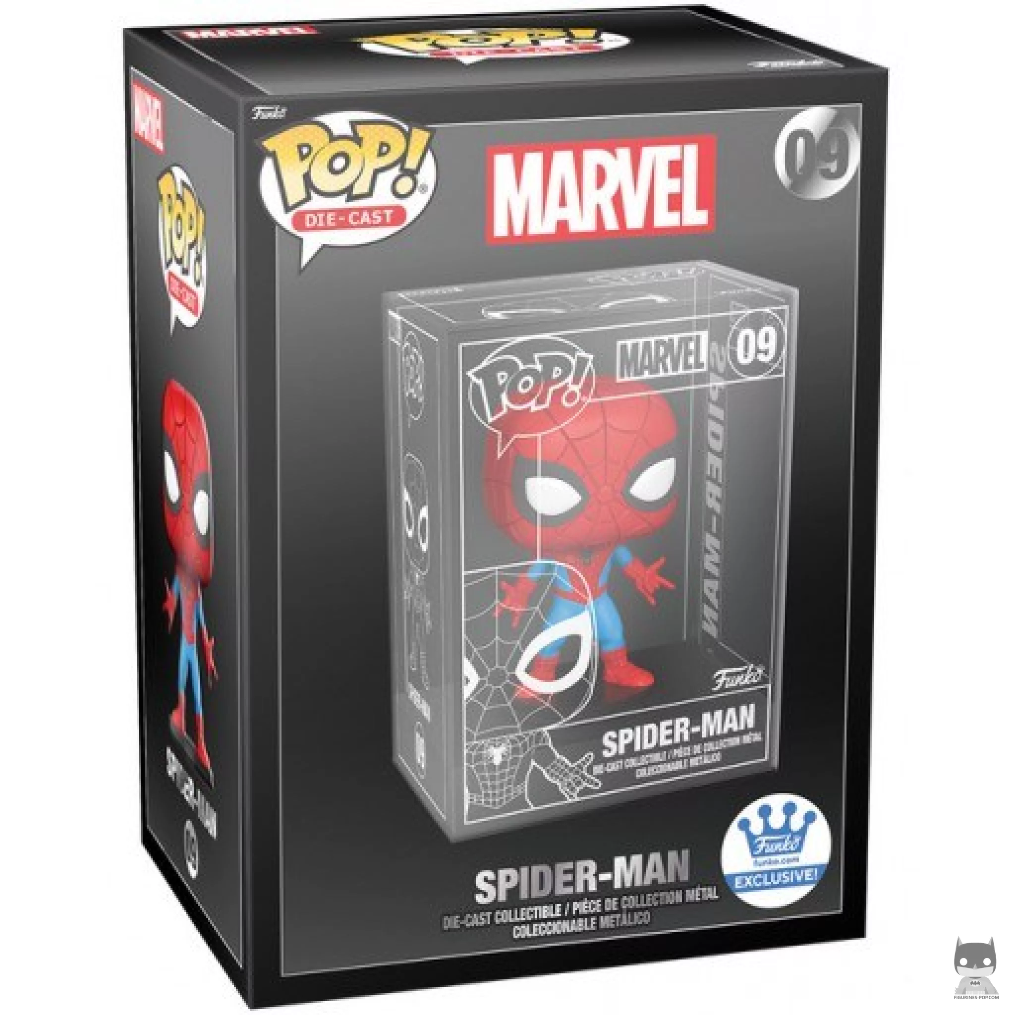 Spider-Man Funko Pop! figure in its box