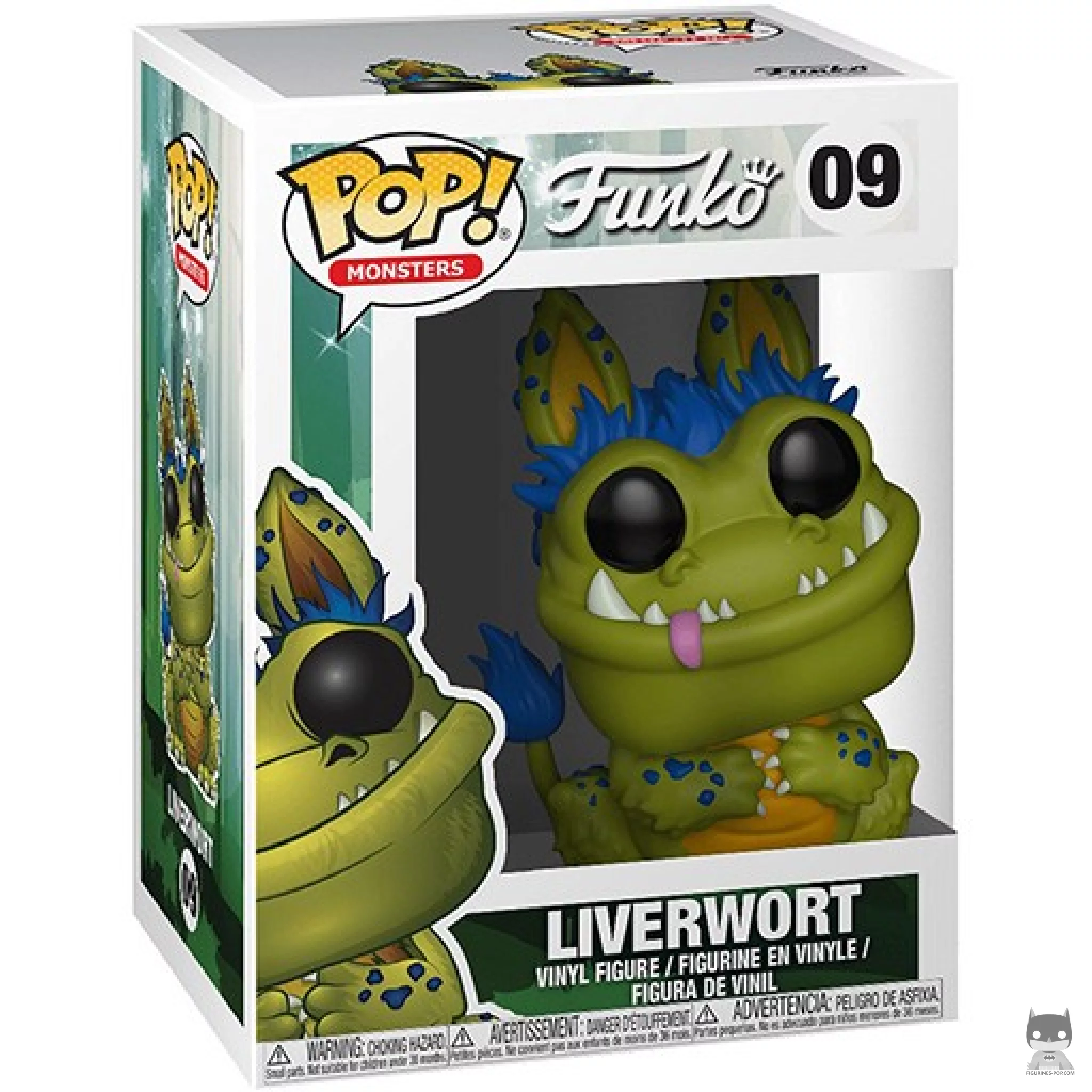 Liverwort Funko Pop! figure in its box