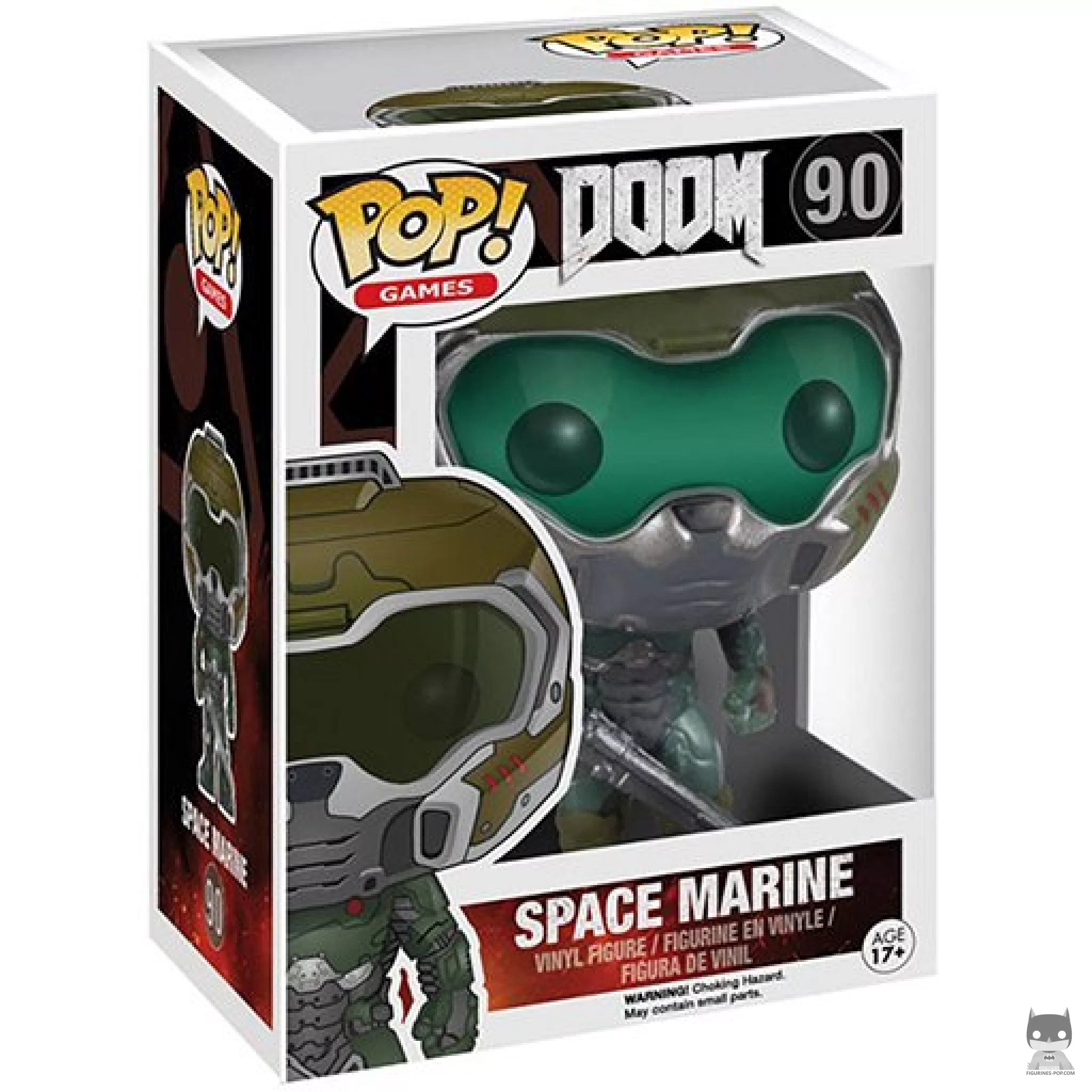 Space Marine Funko Pop! figure in its box