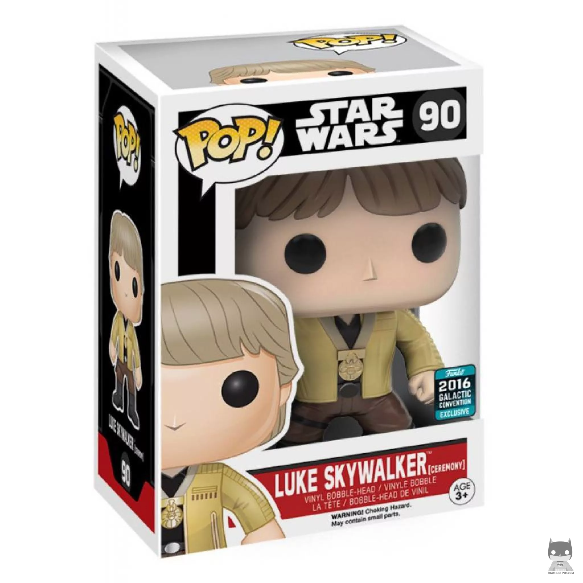 Luke Skywalker Ceremony Outfit Funko Pop! figure in its box