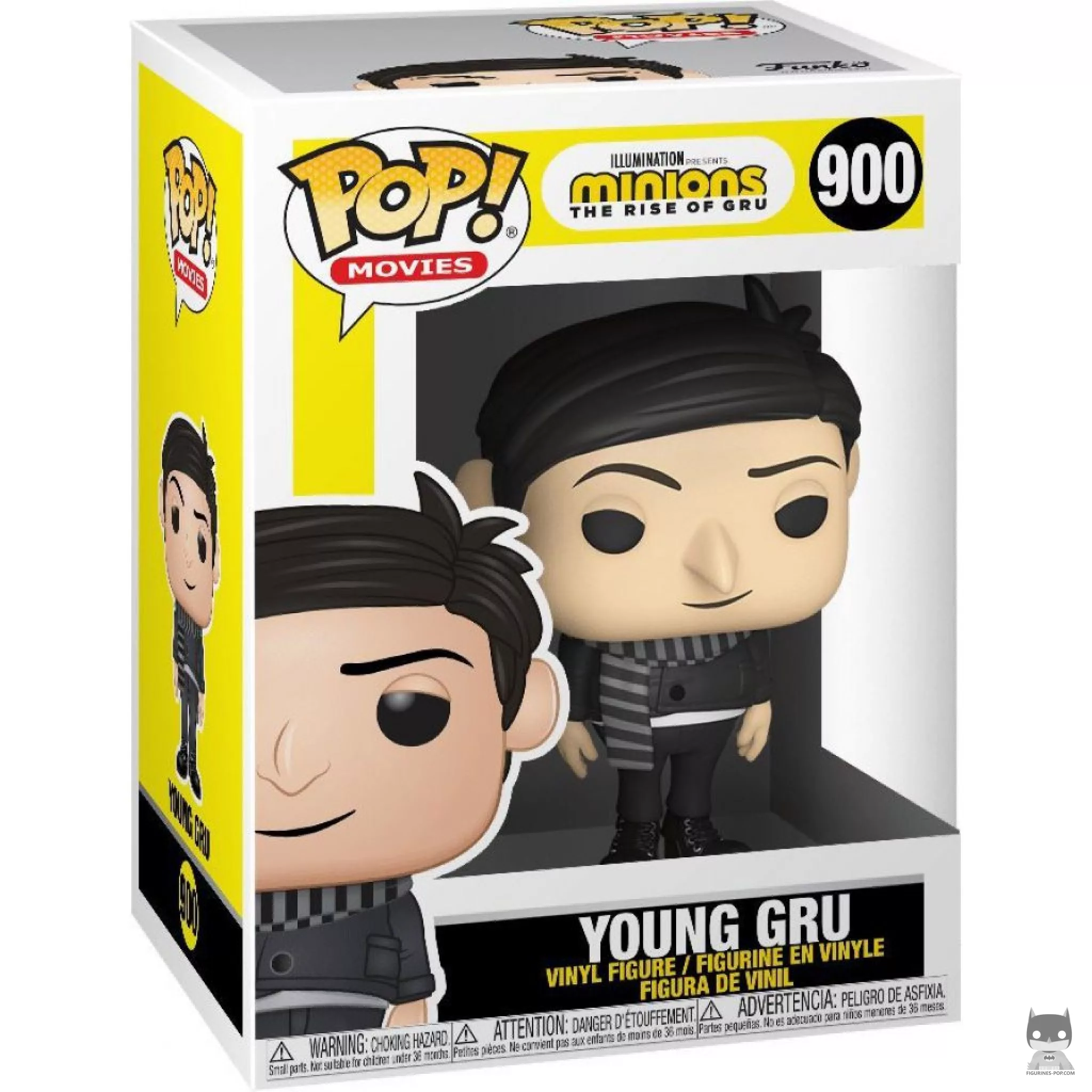 Young Gru Funko Pop! figure in its box