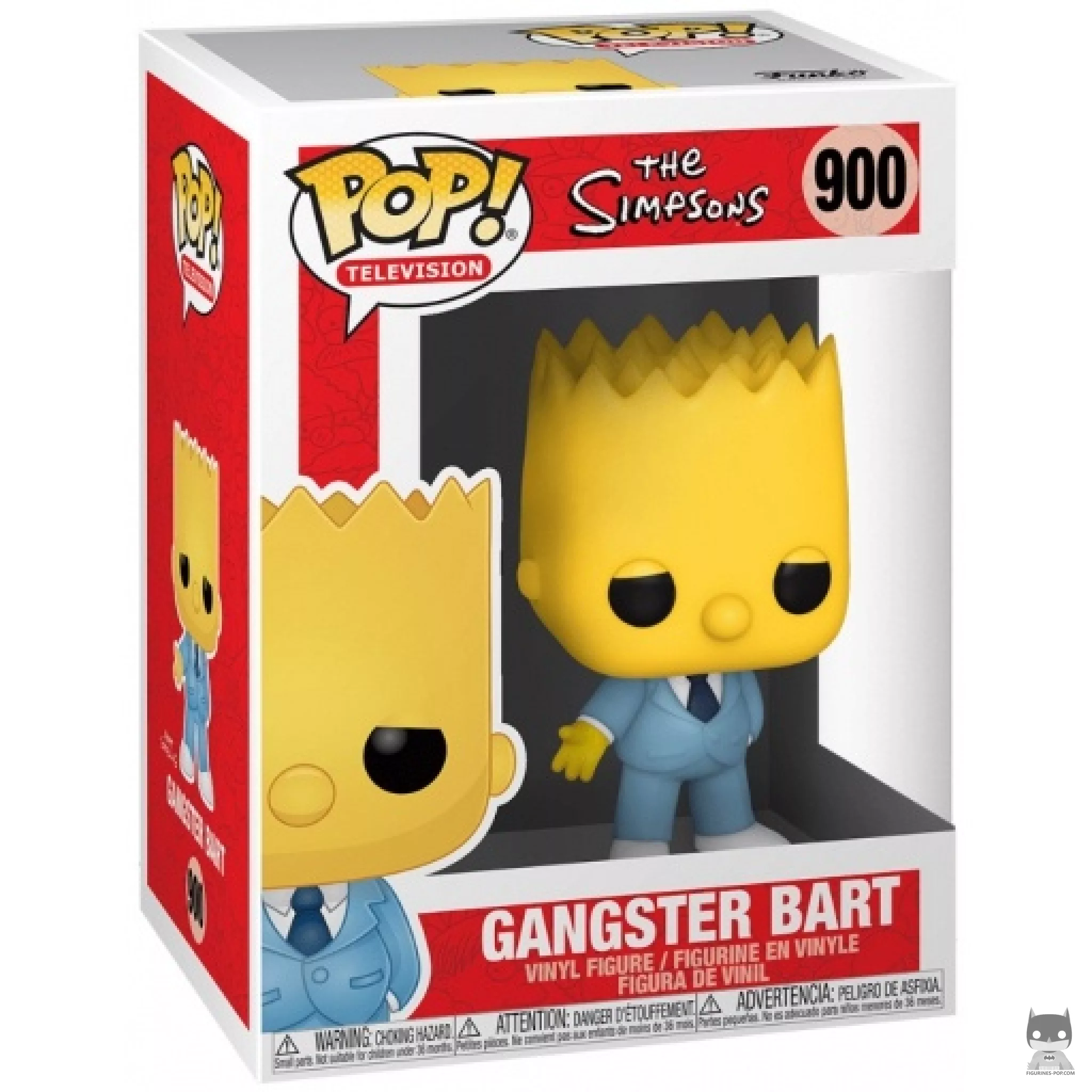 Gangster Bart Funko Pop! figure in its box