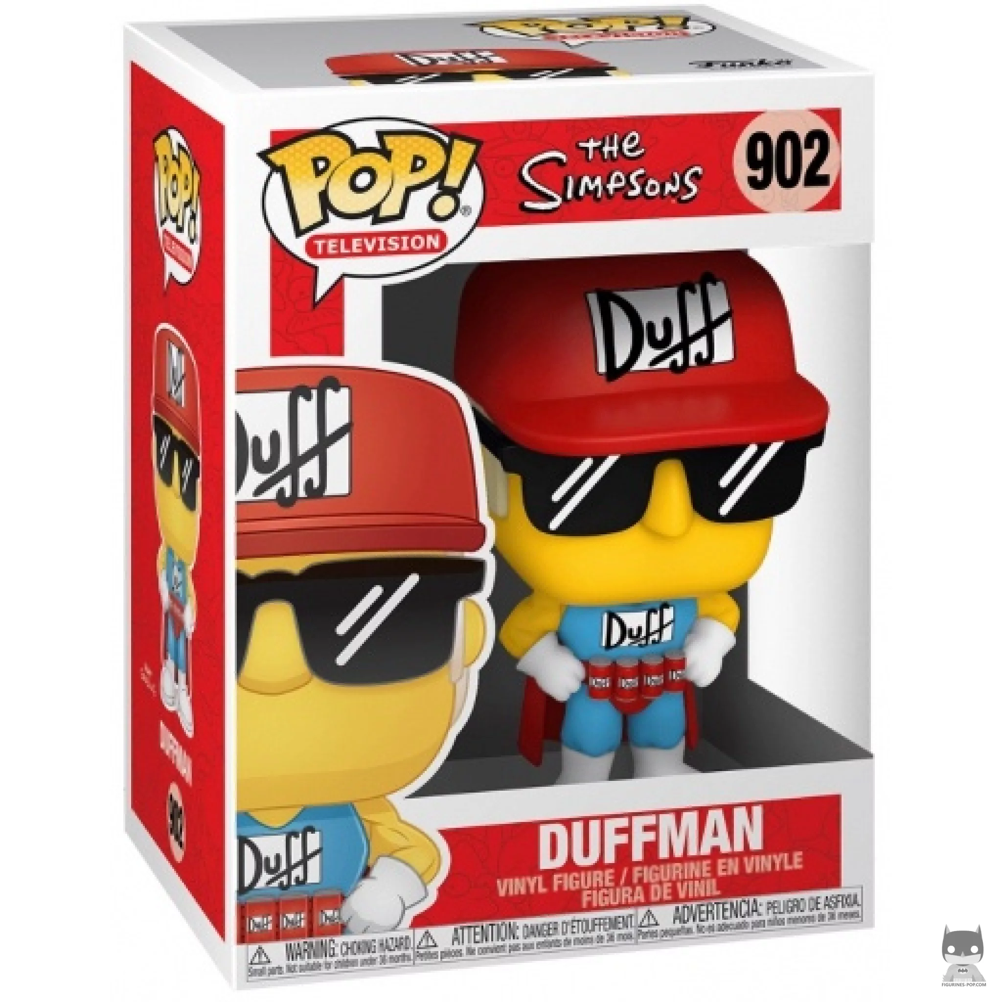 Duffman Funko Pop! figure in its box