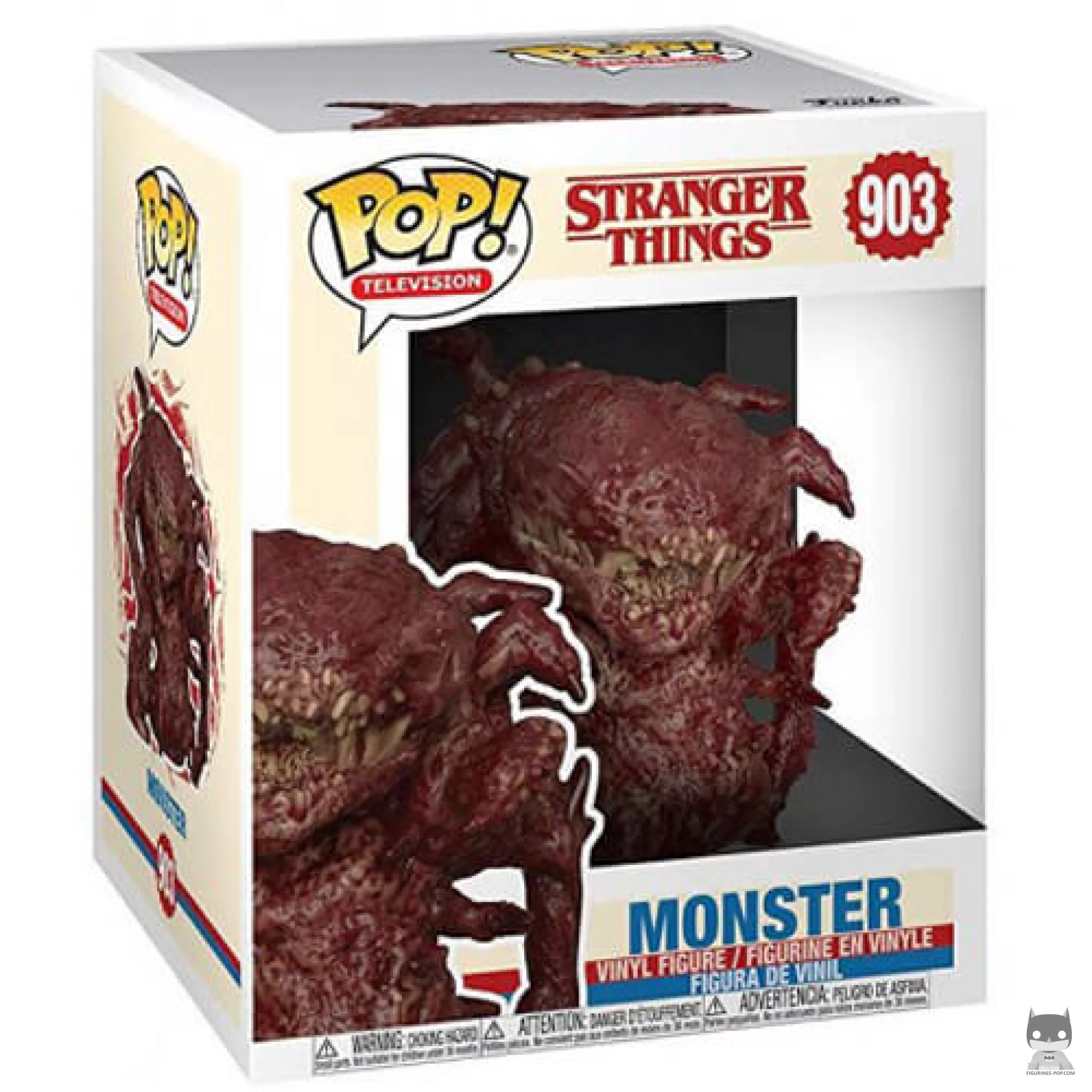 Monster (Supersized) Funko Pop! figure in its box