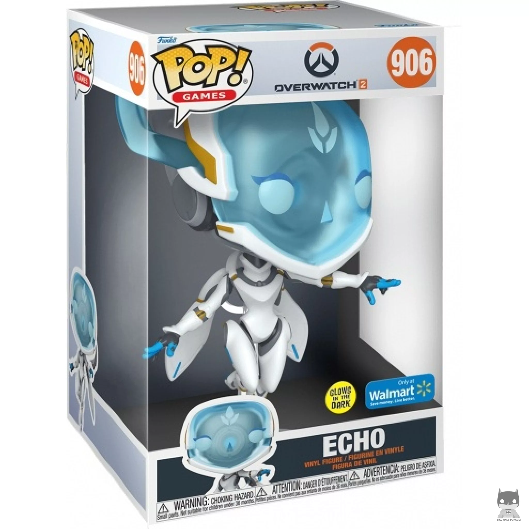 Echo (Glow In The Dark) Funko Pop! figure in its box