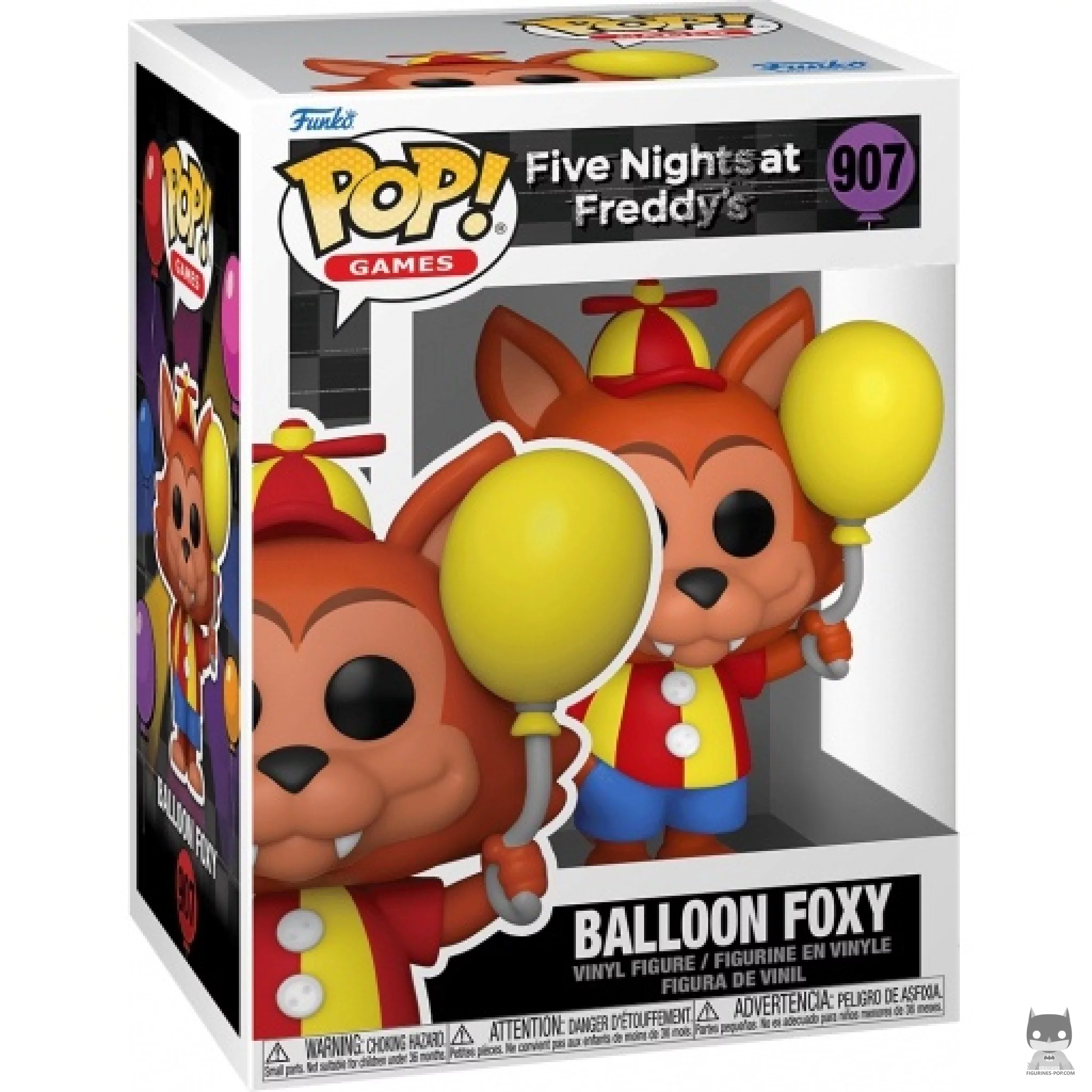Balloon Foxy Funko Pop! figure in its box