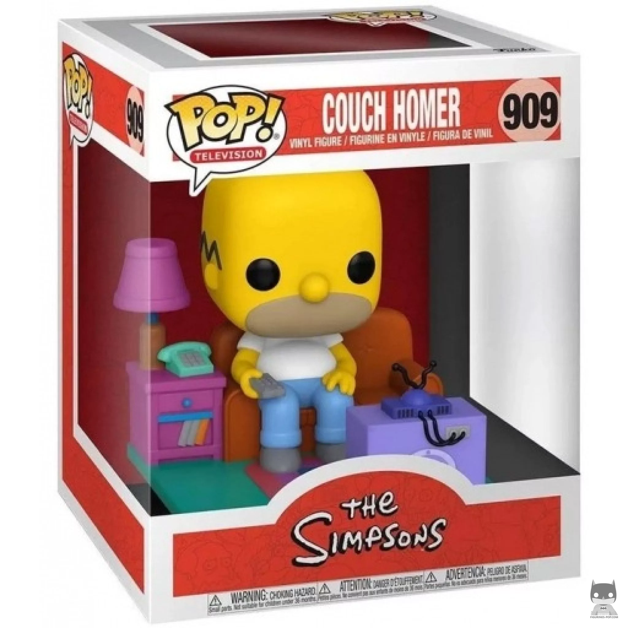 Couch Homer Funko Pop! figure in its box