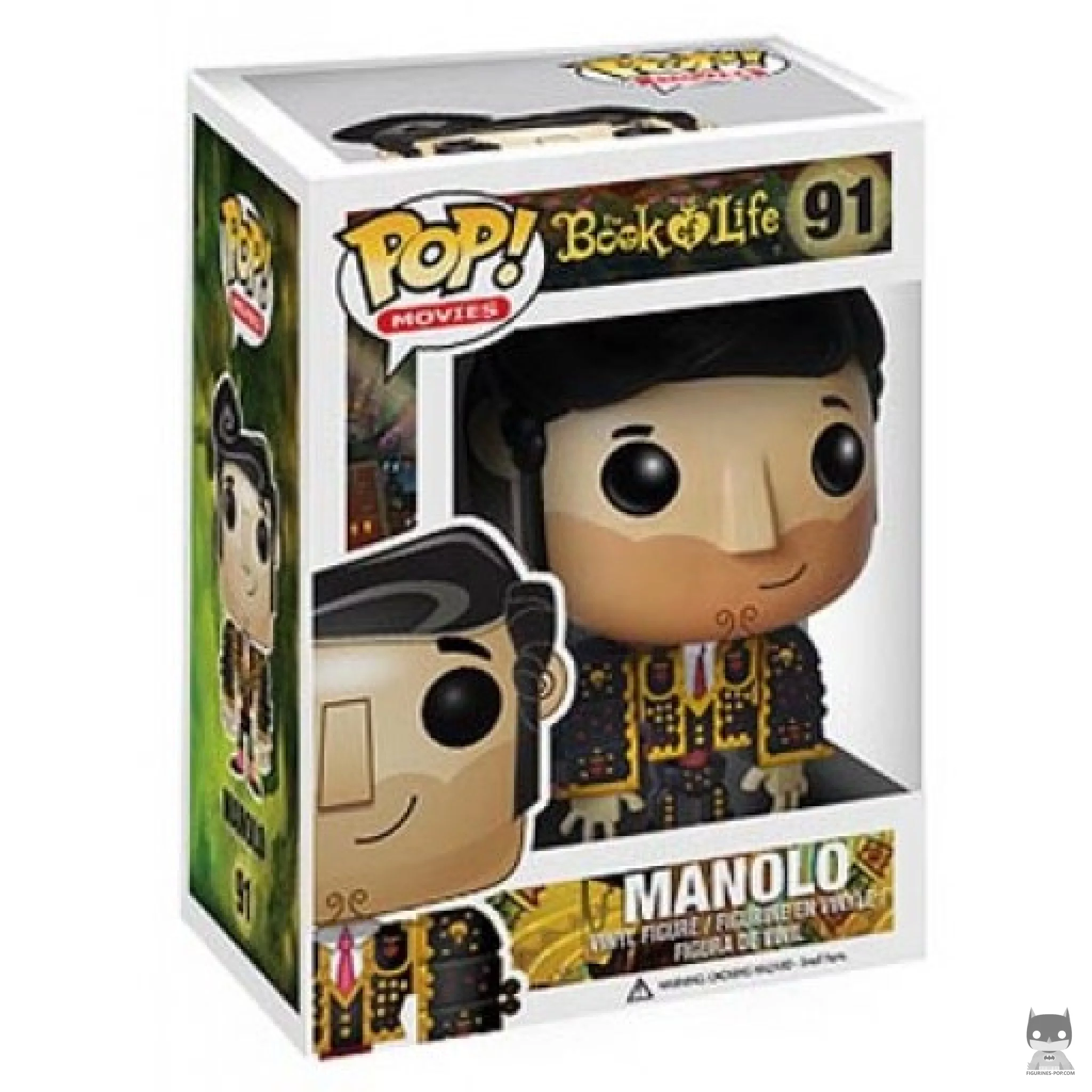 Manolo Sanchez Funko Pop! figure in its box