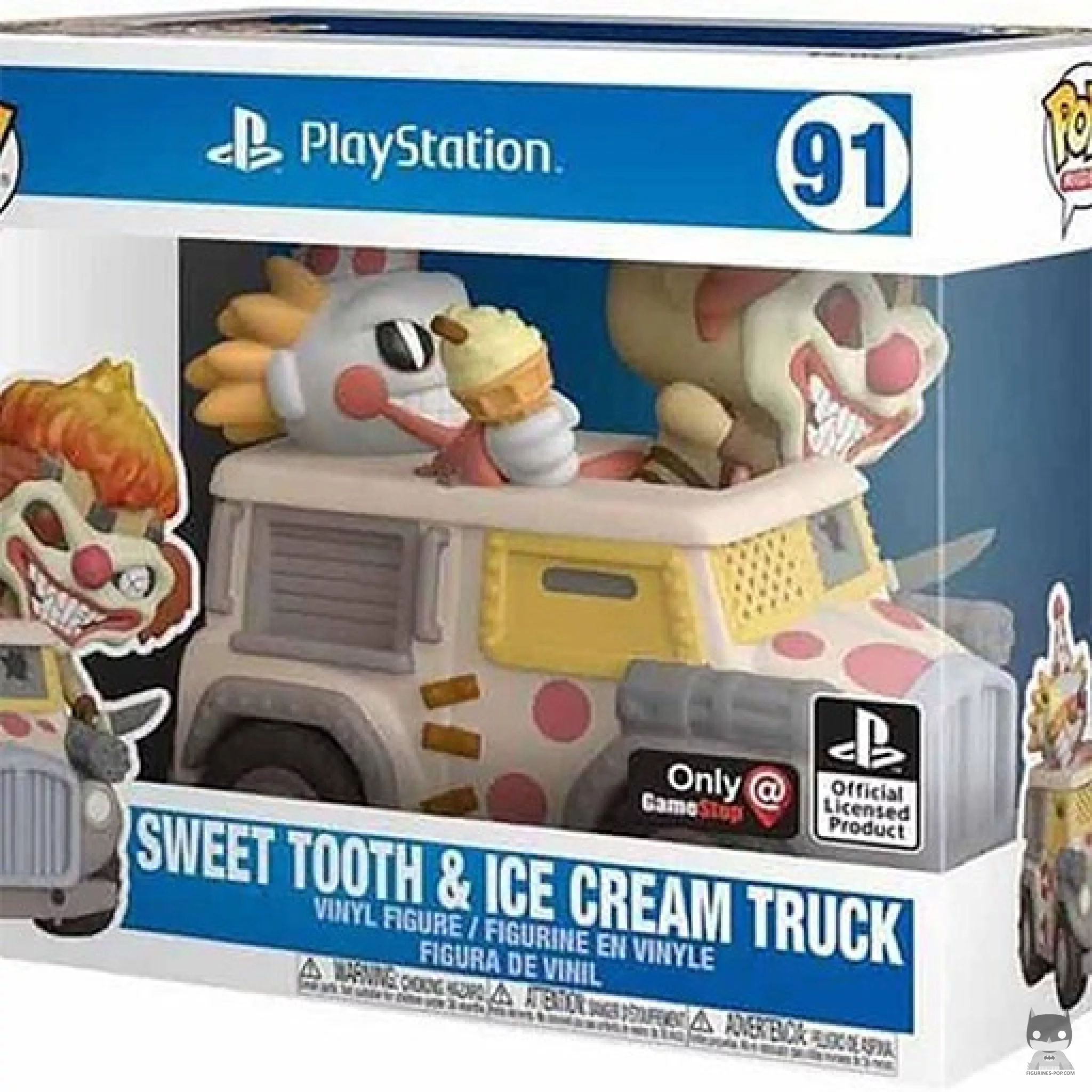 Sweet Tooth & Ice Cream Truck Funko Pop! figure in its box