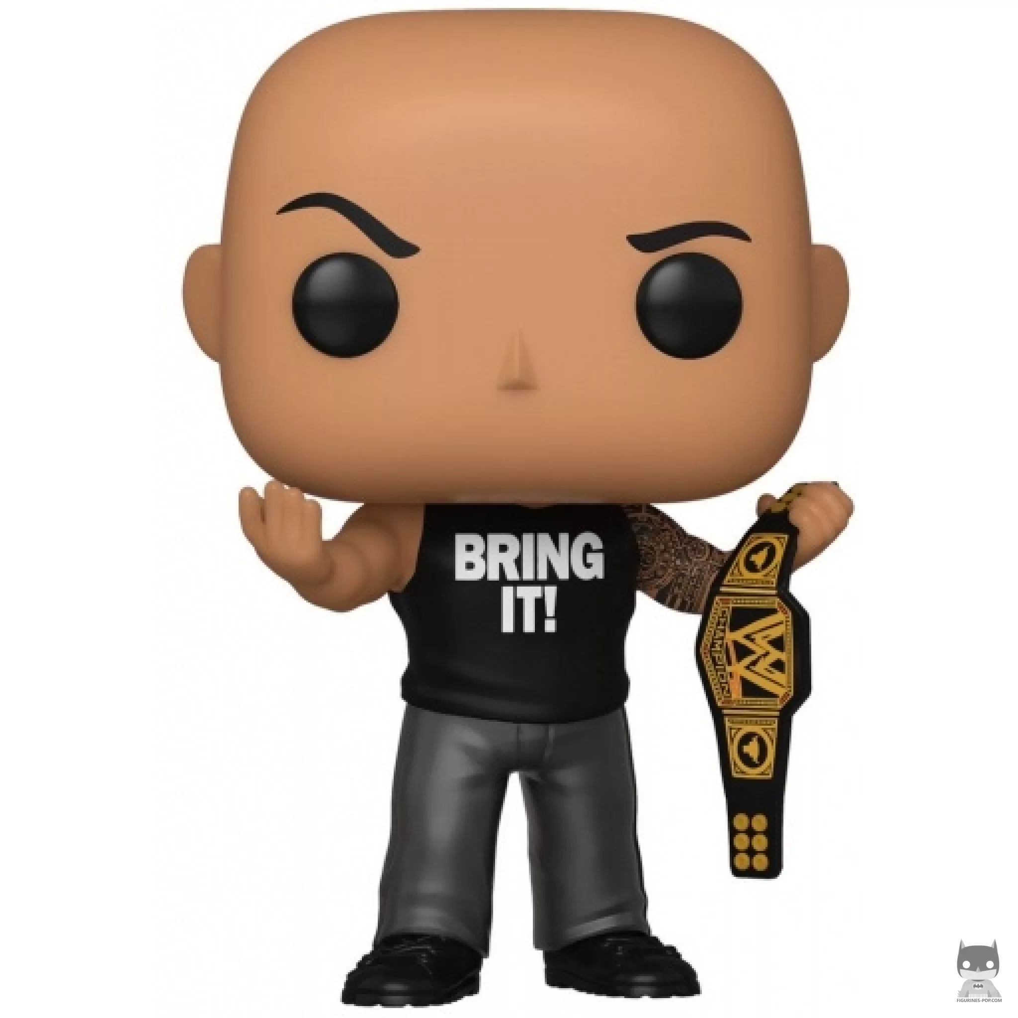 The Rock with Belt Funko Pop! figure (WWE)