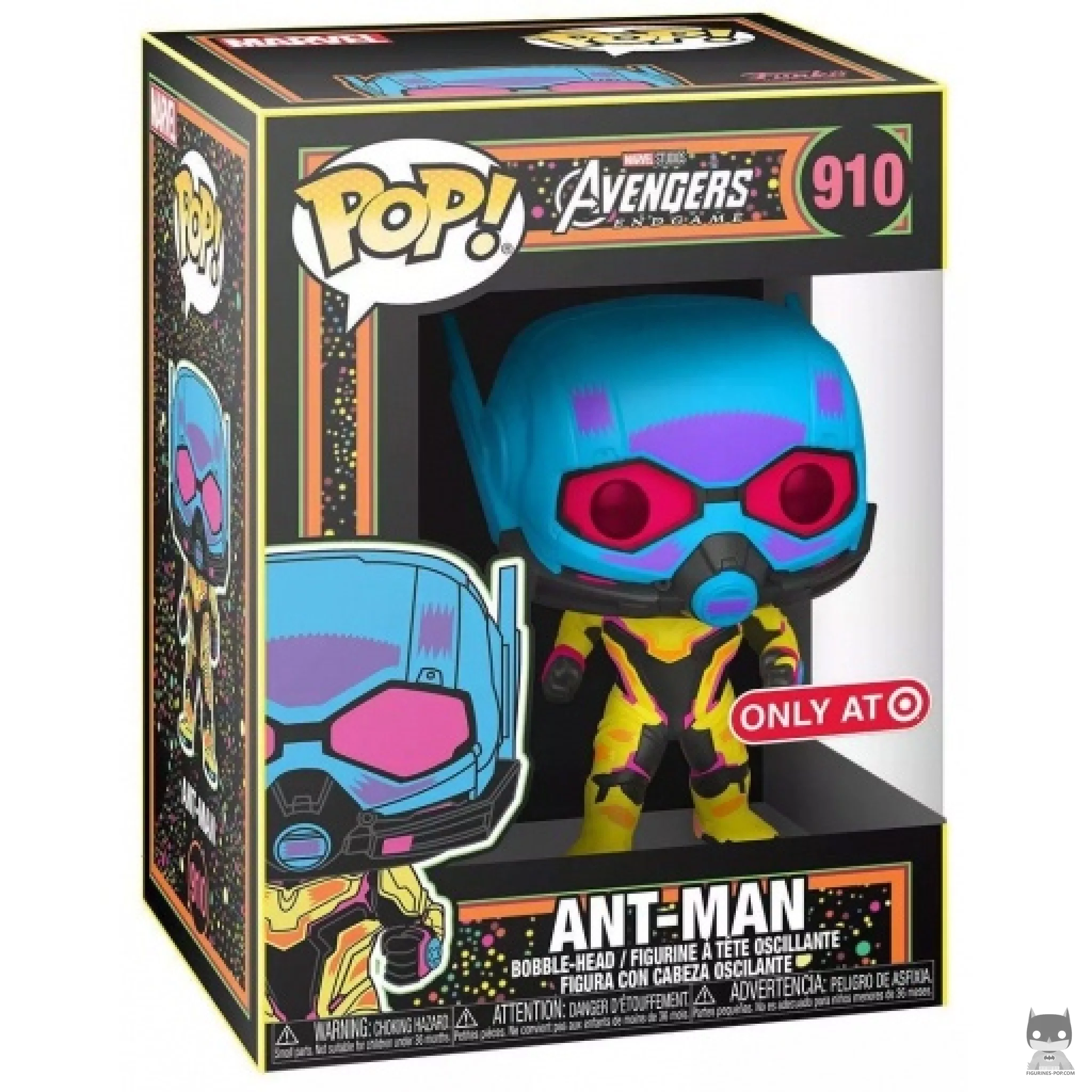 Ant-Man (Blacklight) Funko Pop! figure in its box