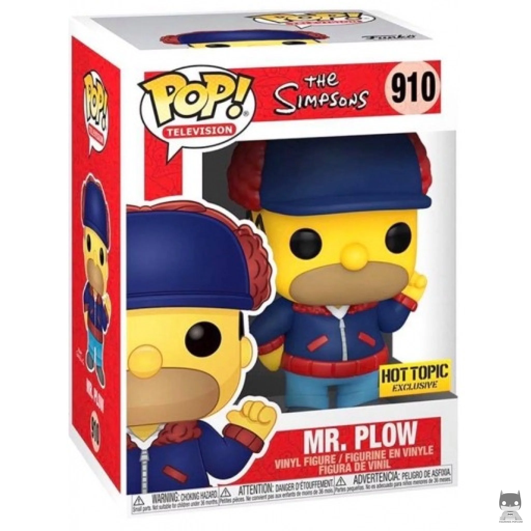 Mr. Plow Funko Pop! figure in its box