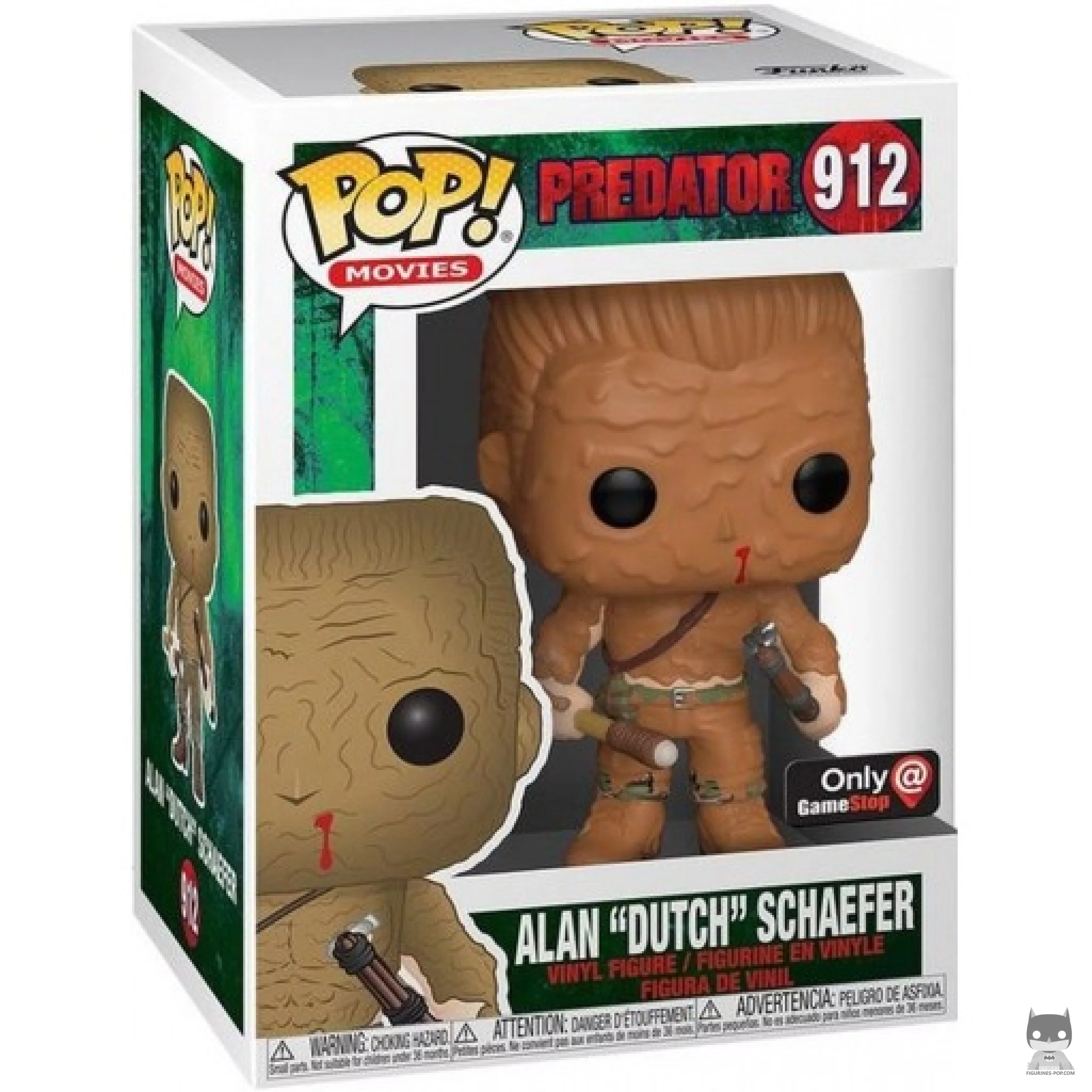 Alan "Dutch" Schaefer Funko Pop! figure in its box
