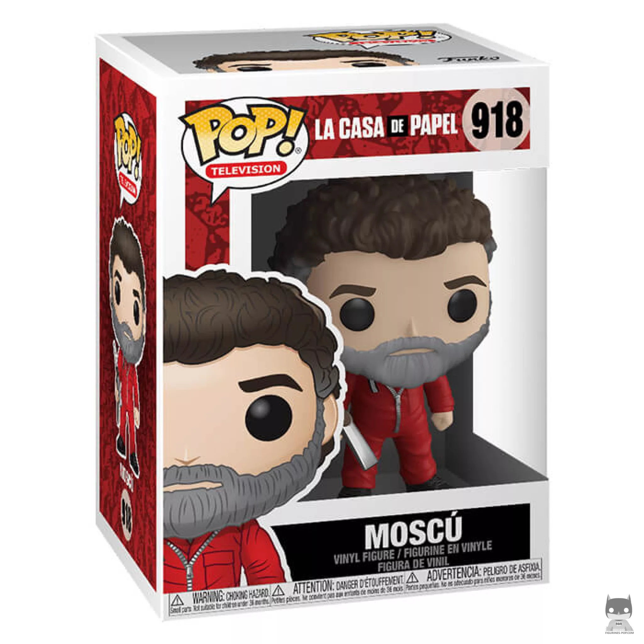 Moscu Funko Pop! figure in its box