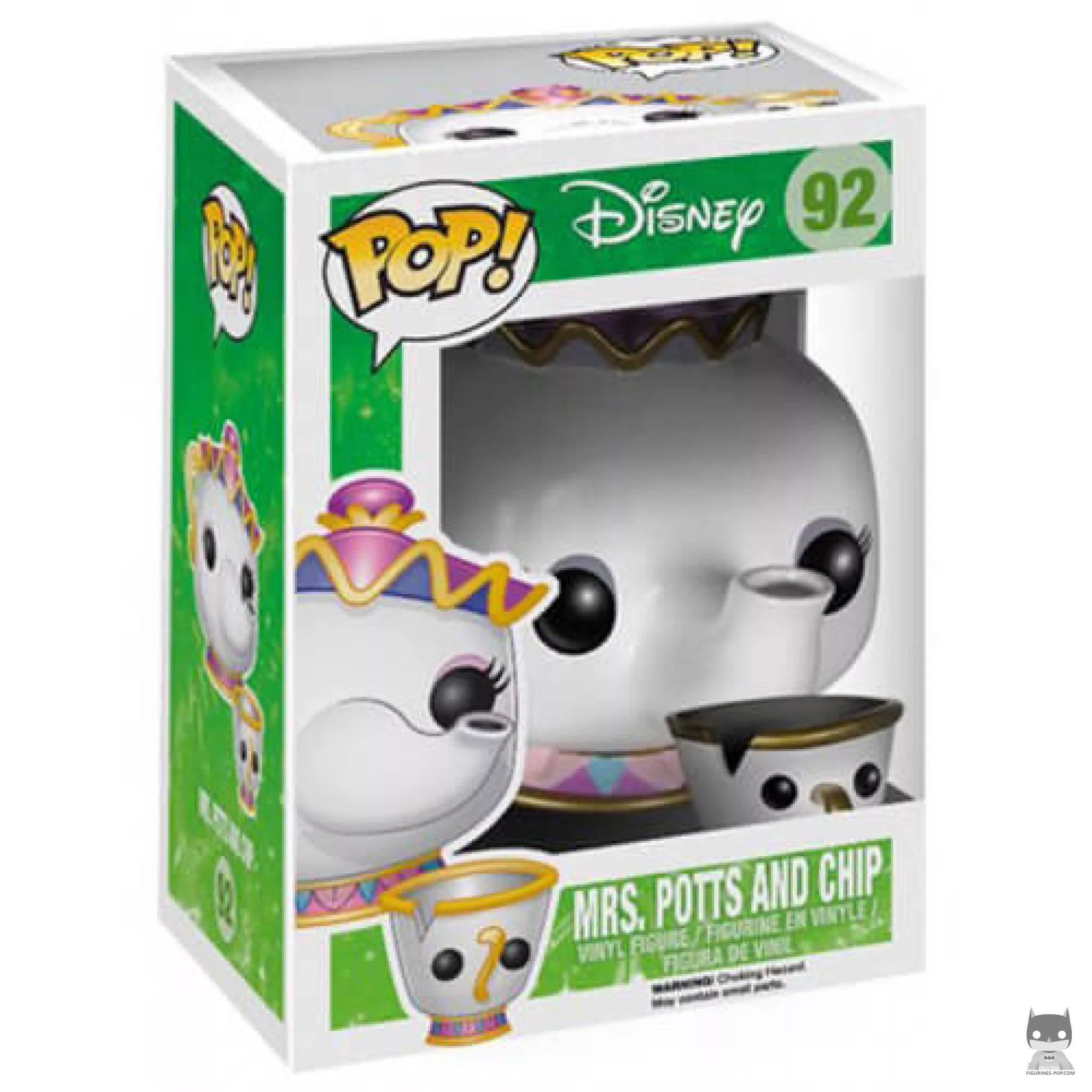 Mrs. Potts & Chip Funko Pop! figure in its box