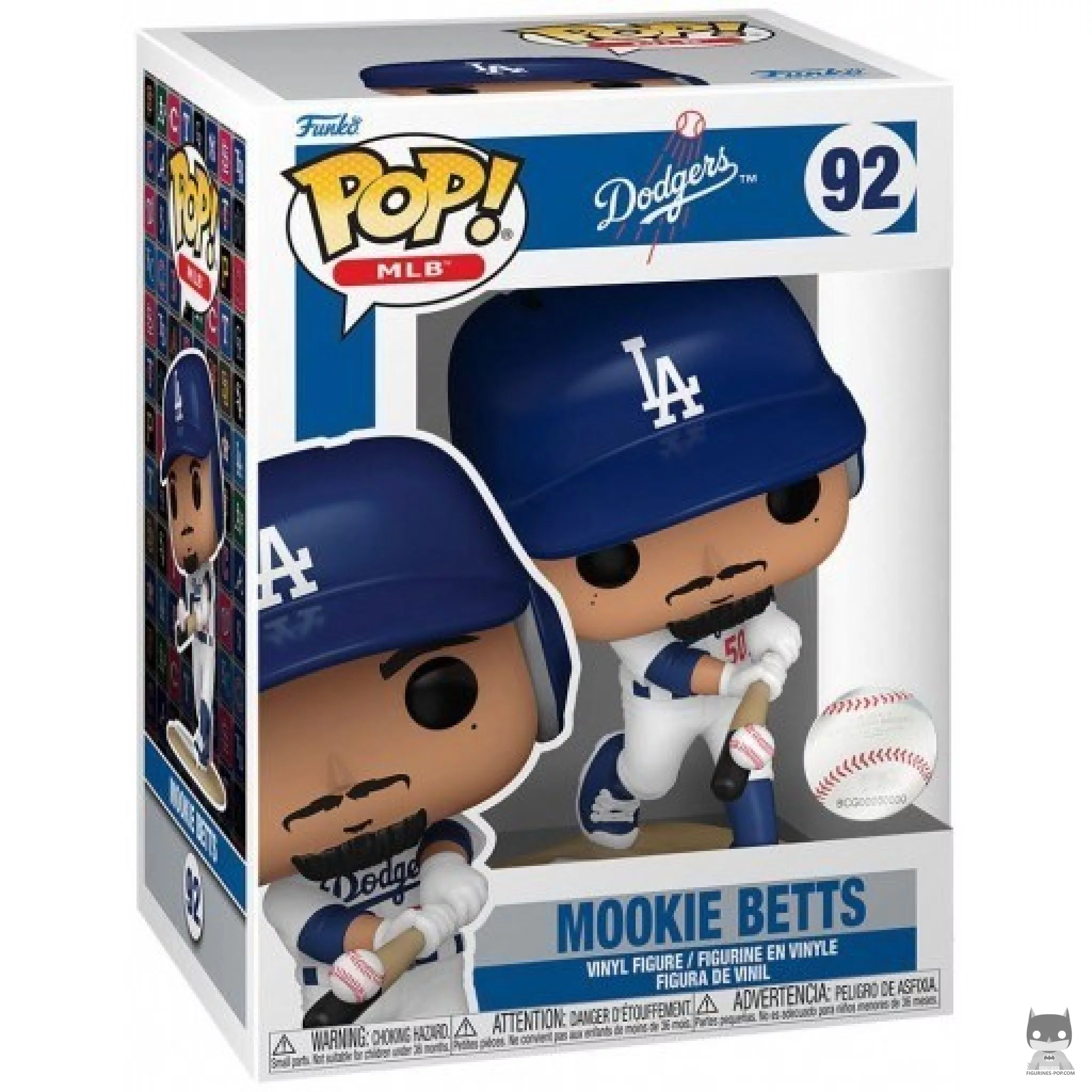 Mookie Betts (Hitting) Funko Pop! figure in its box