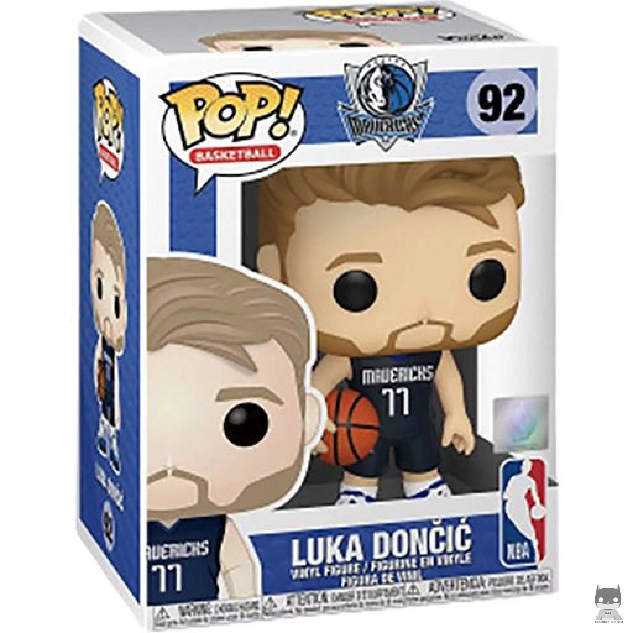 Luka Doncic Funko Pop! figure in its box
